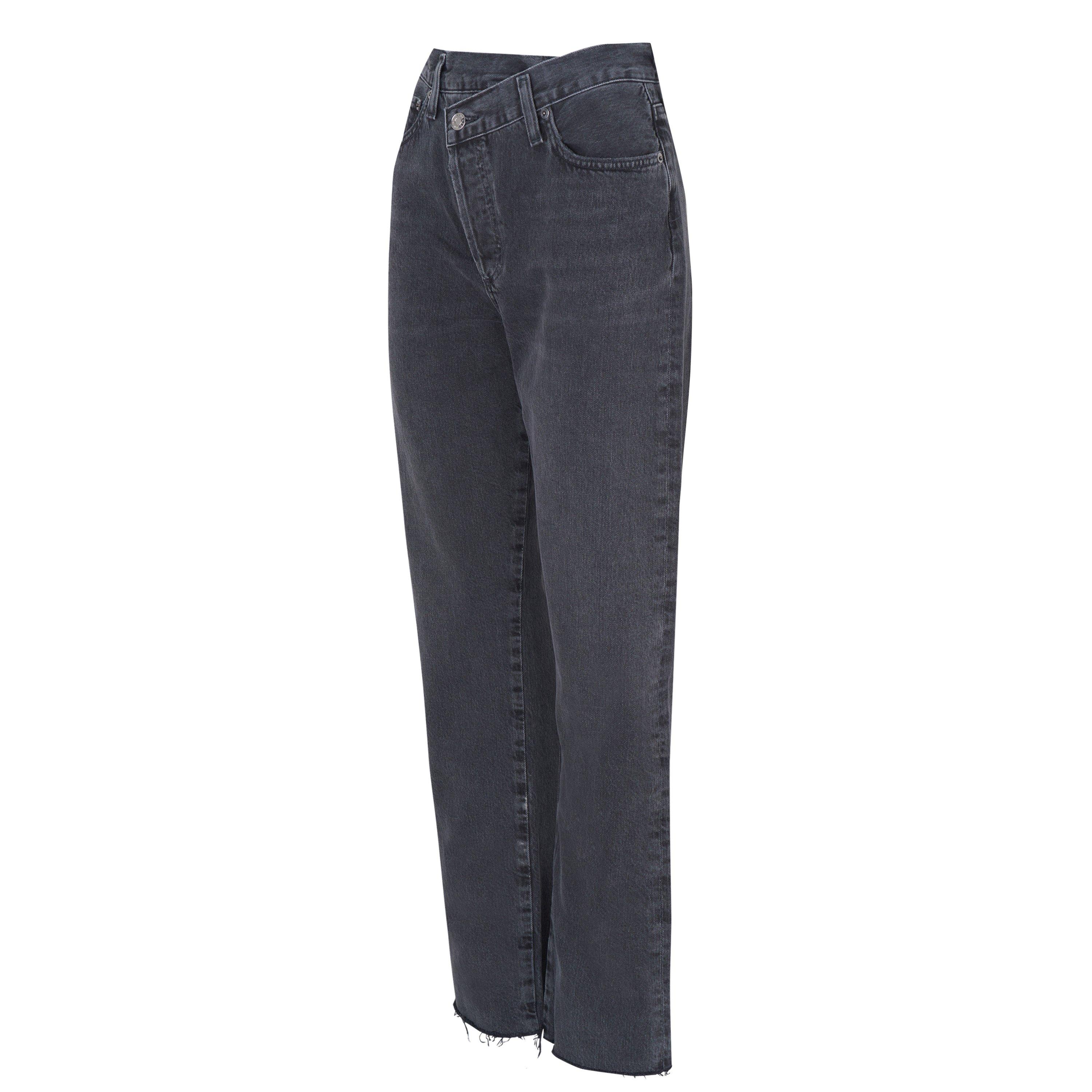 Shambles - Agolde - Criss Cross Upsized Straight Jeans - 6