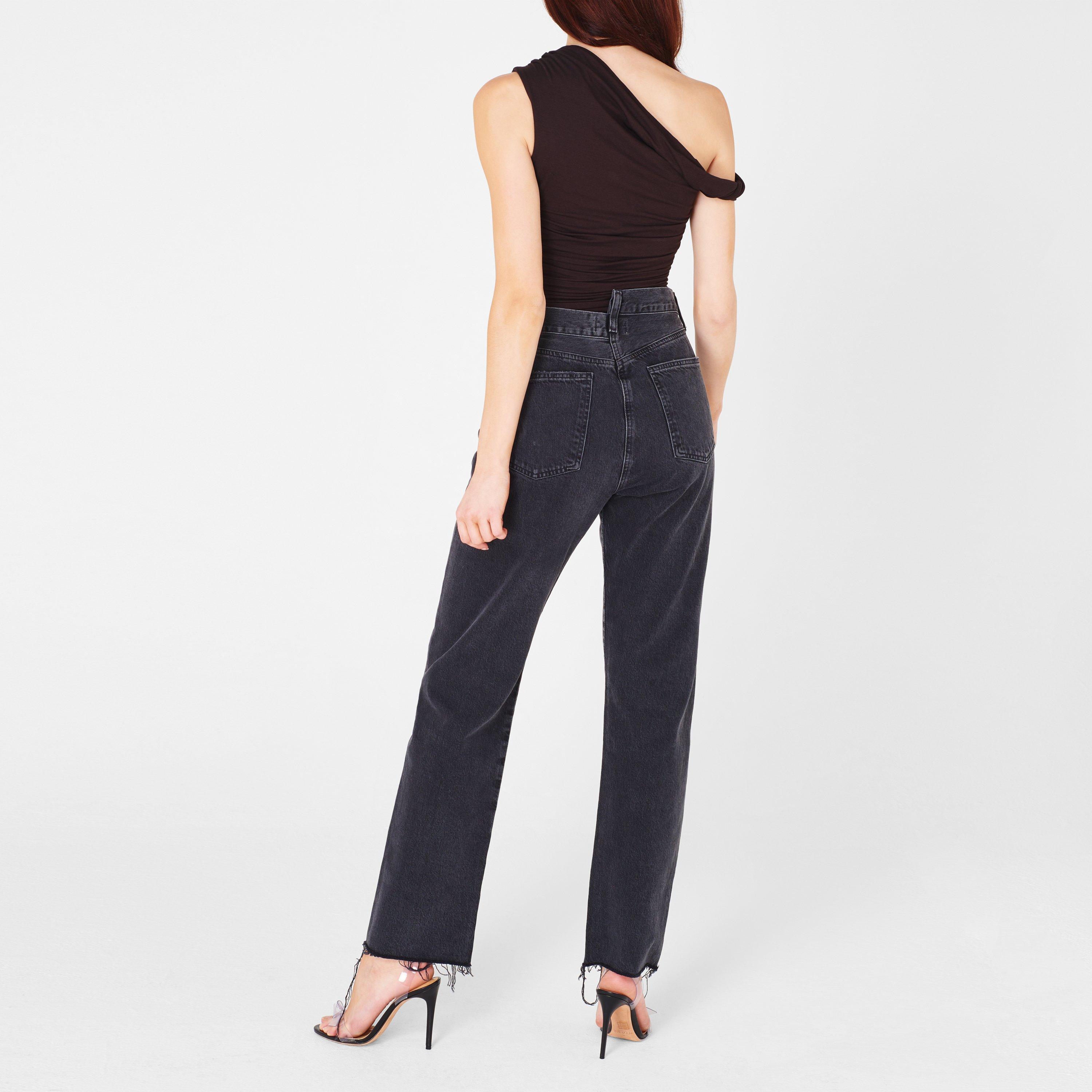 Shambles - Agolde - Criss Cross Upsized Straight Jeans - 3