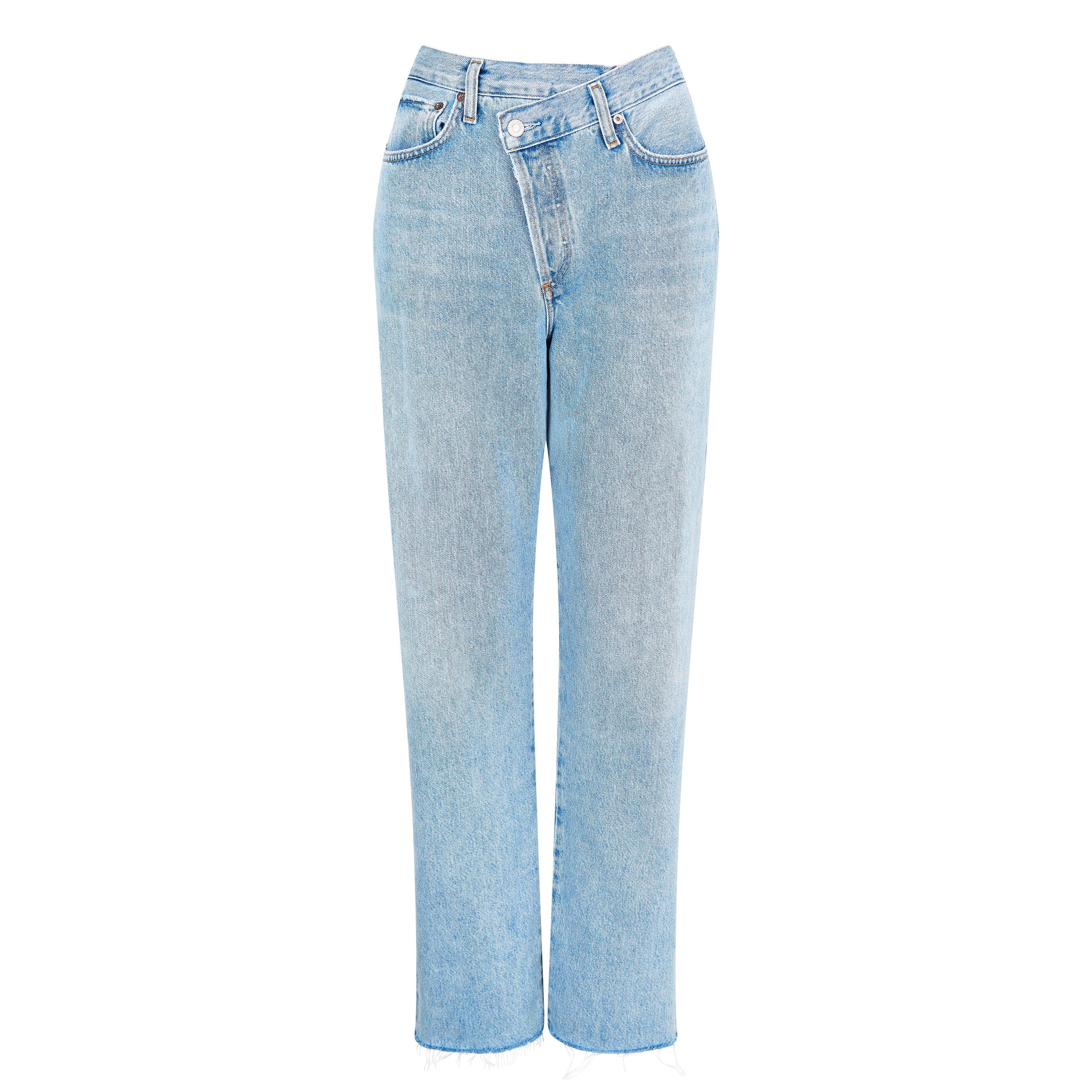 Agolde Criss Cross Upsized Straight Jeans | Cruise Fashion