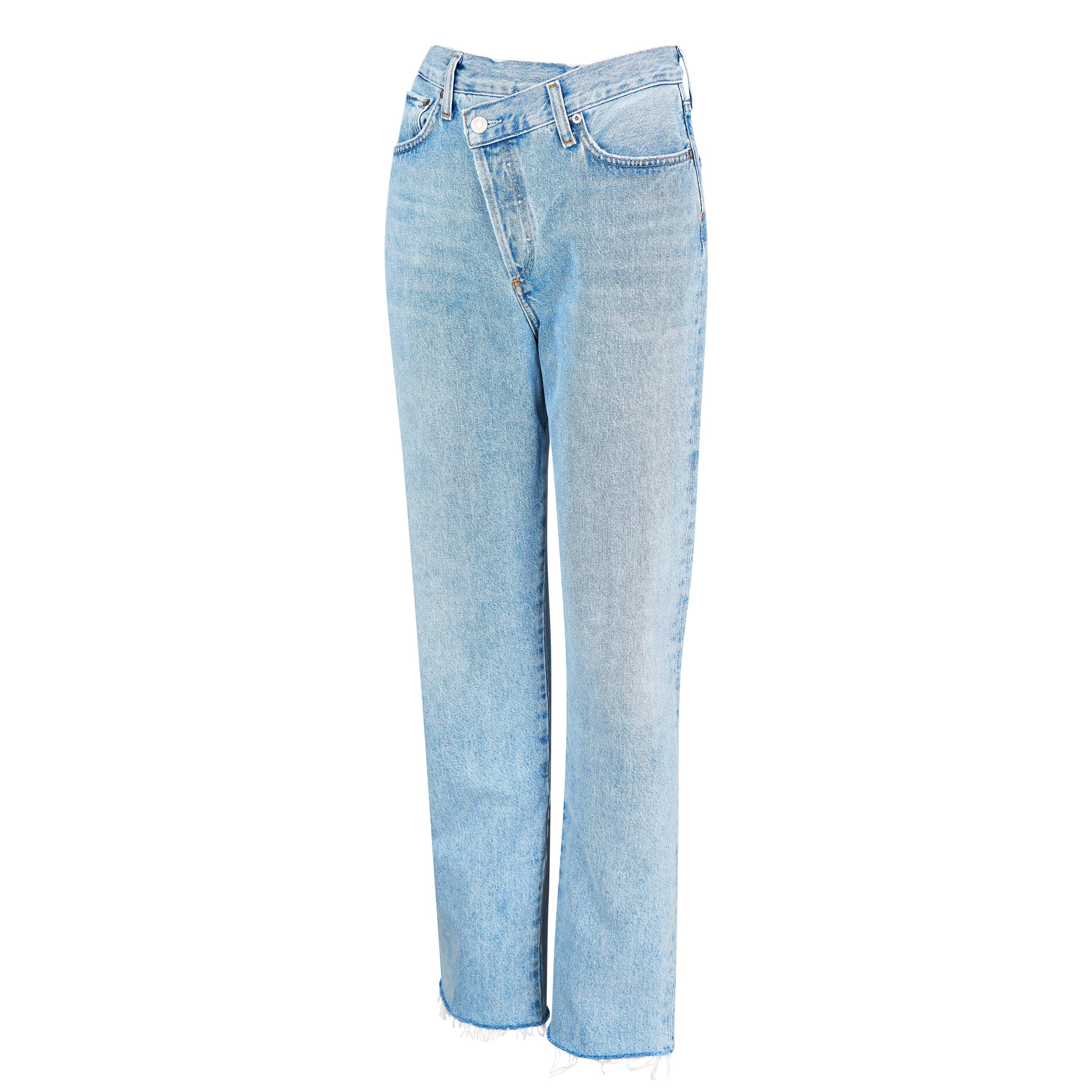 Dimension - Agolde - Criss Cross Upsized Straight Jeans - 6