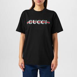 Gucci Oversized Ancora Logo T Shirt