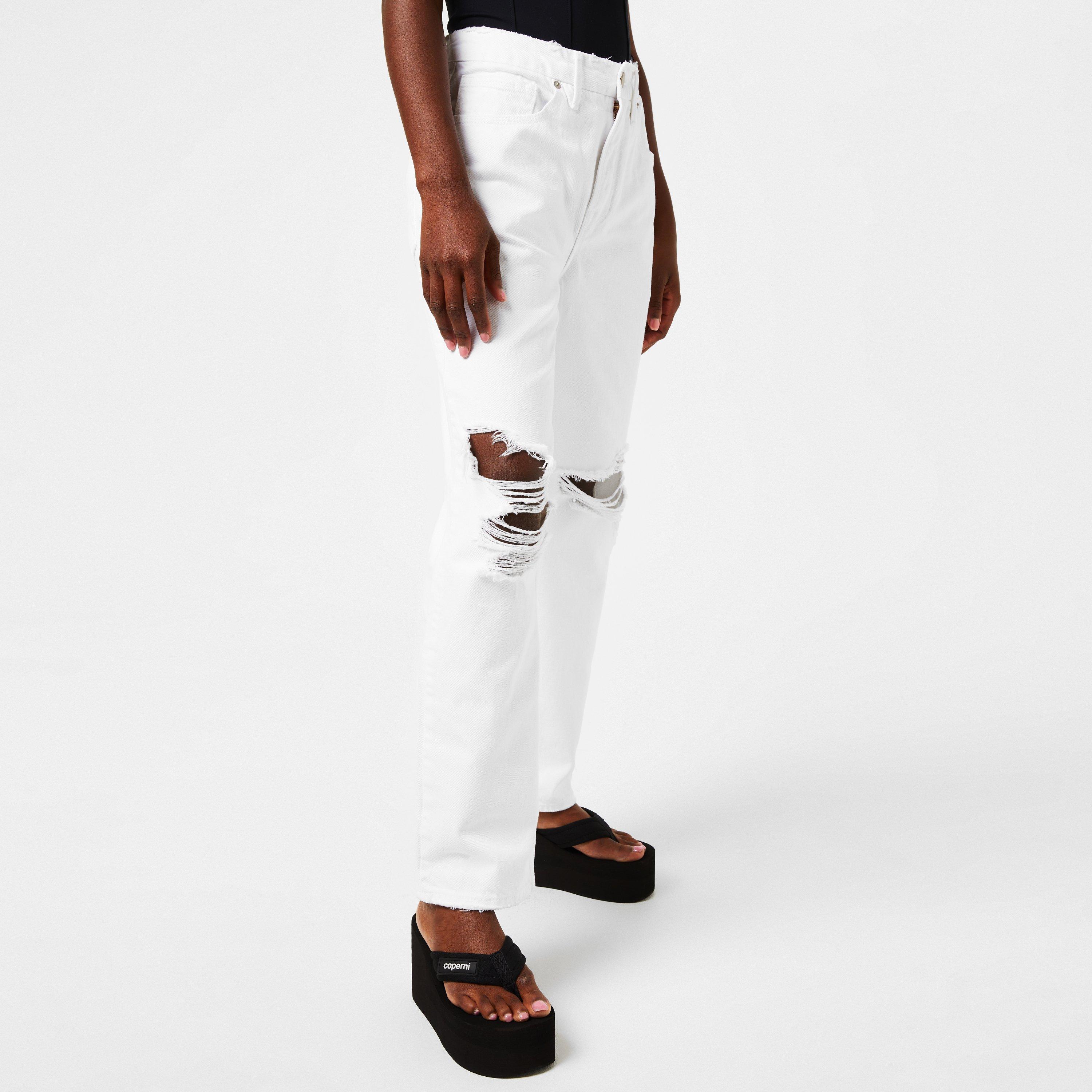 White 035 - Good American - 90s Duster Jeans - 4