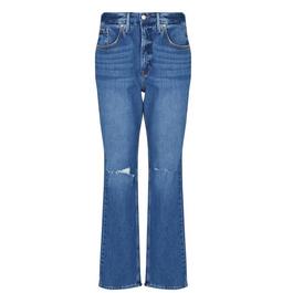 Good American 90s Icon Straight Leg Jeans