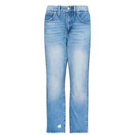 Good American Good Vintage Jagged Hem Jeans