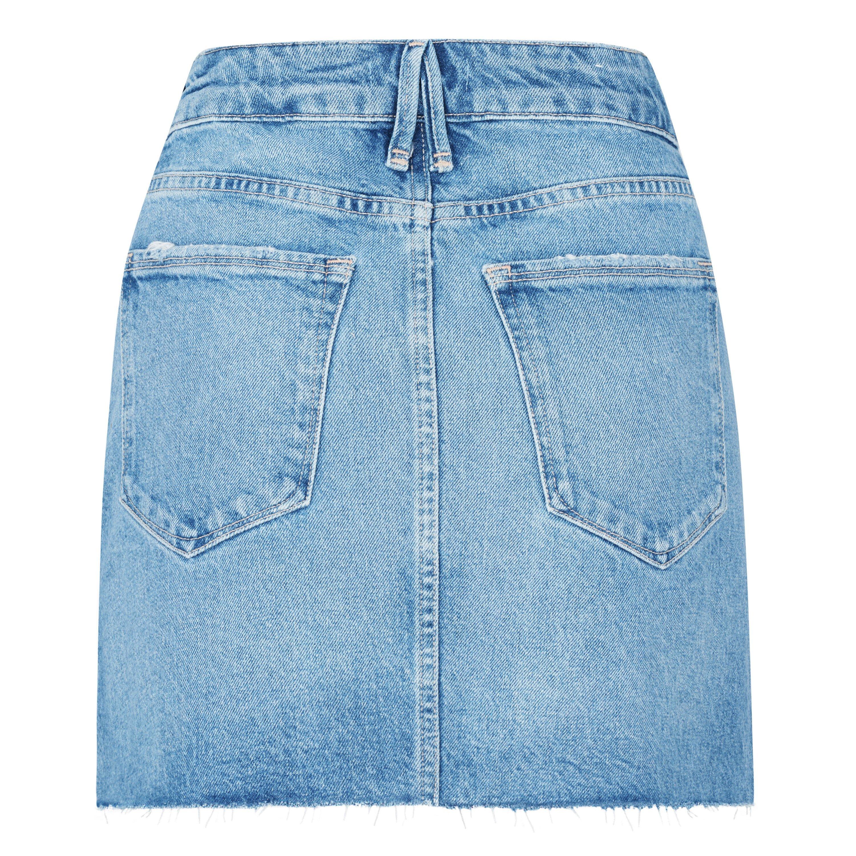 Indigo 900 - Good American - Good Waist Mini Skirt - 6