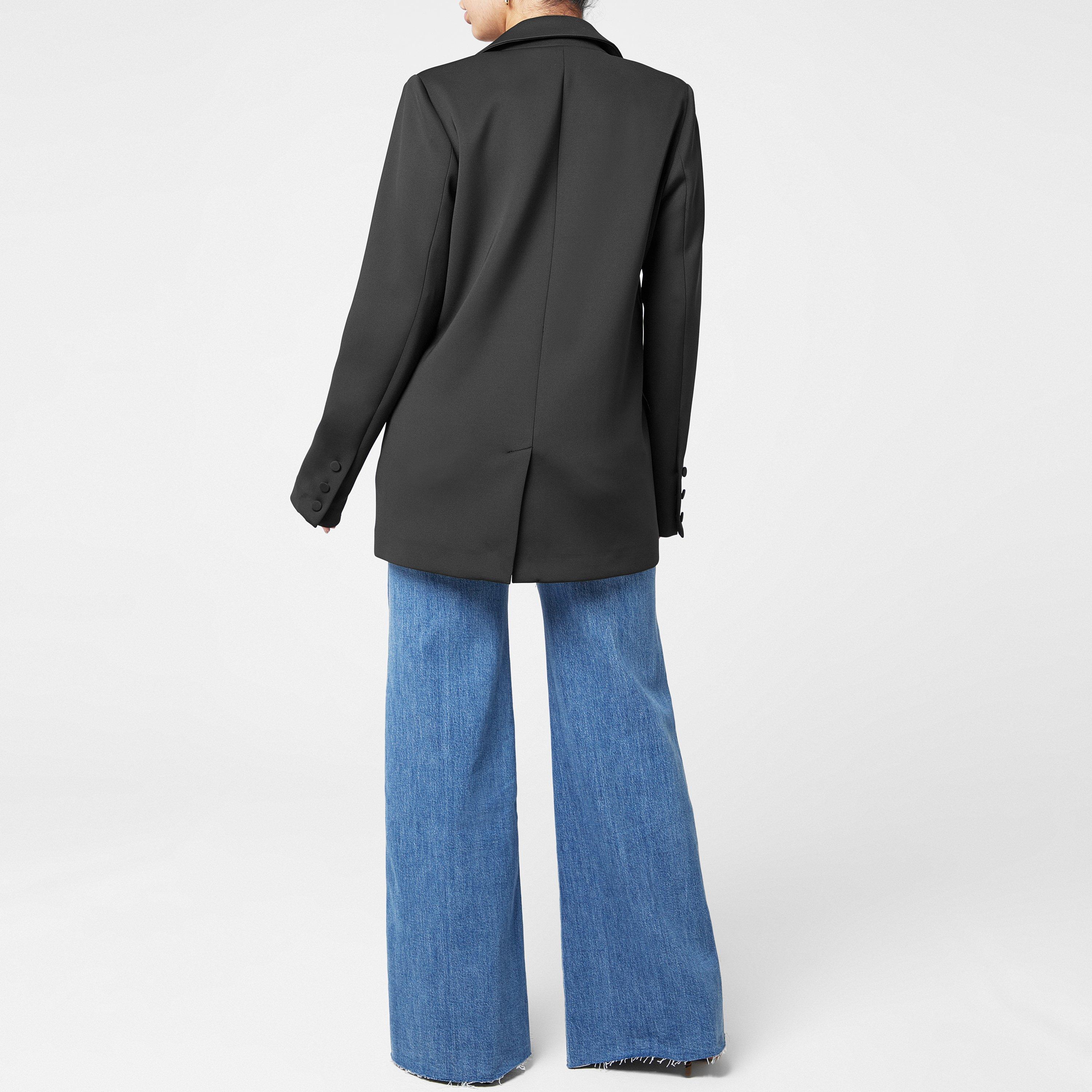 Indigo030 - Good American - Good Waist Palazzo Jeans - 3