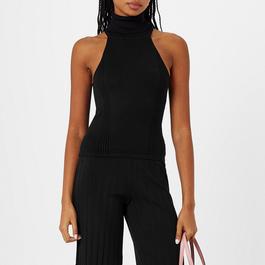 Good American Turtle-Neck Halter