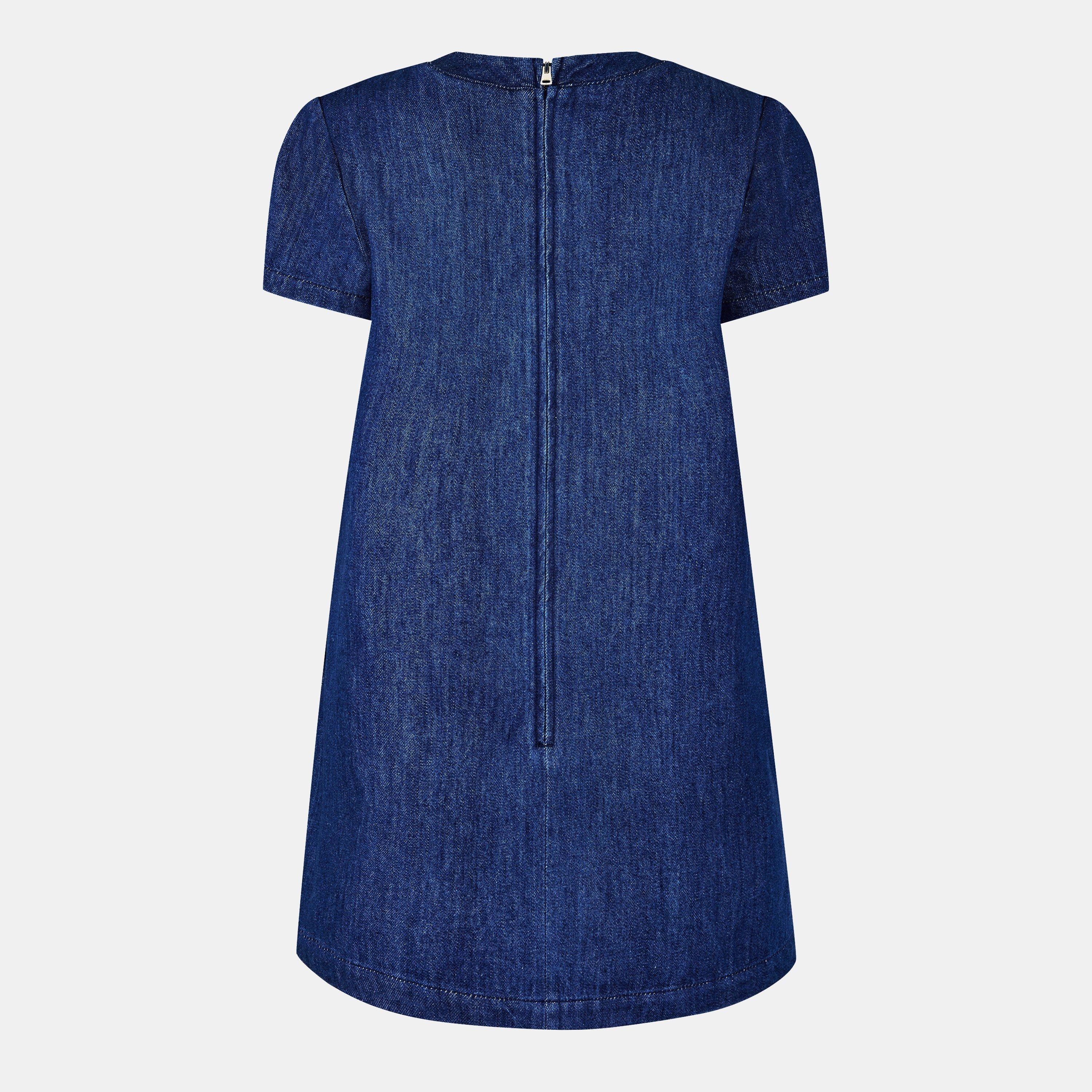 Dark Blue/Mix - Gucci - Denim Mini Dress - 2