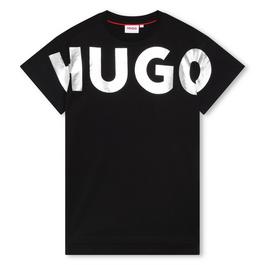 Hugo Logo Jersey Dress Juniors