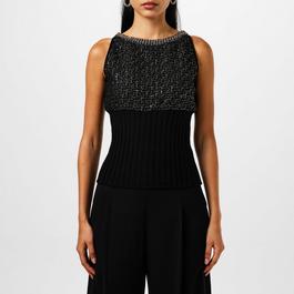 Giambattista Valli Boucle Knit Top