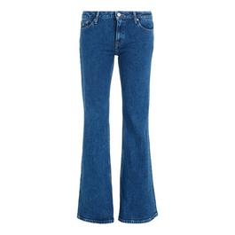 Tommy Jeans ISAWITFIRST Distressed Hem Skinny Jeans