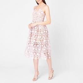 Self Portrait Azalea Midi Dress