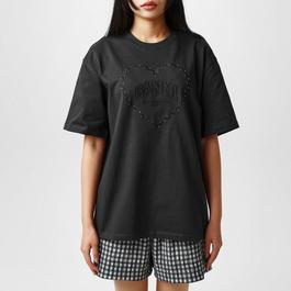 Ganni Studded Heart T-Shirt