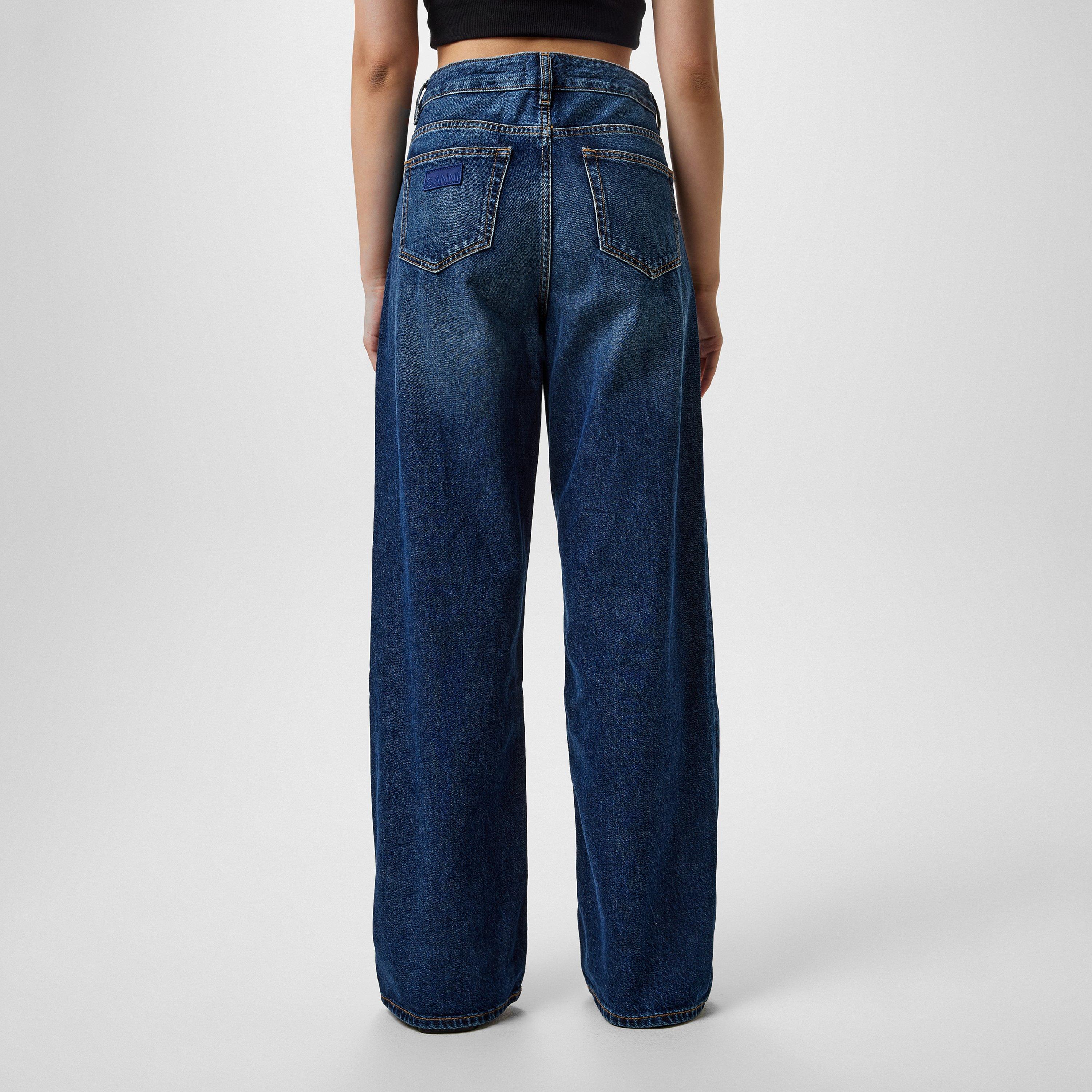 Dark Blue Vint - Ganni - Izey Jeans - 3