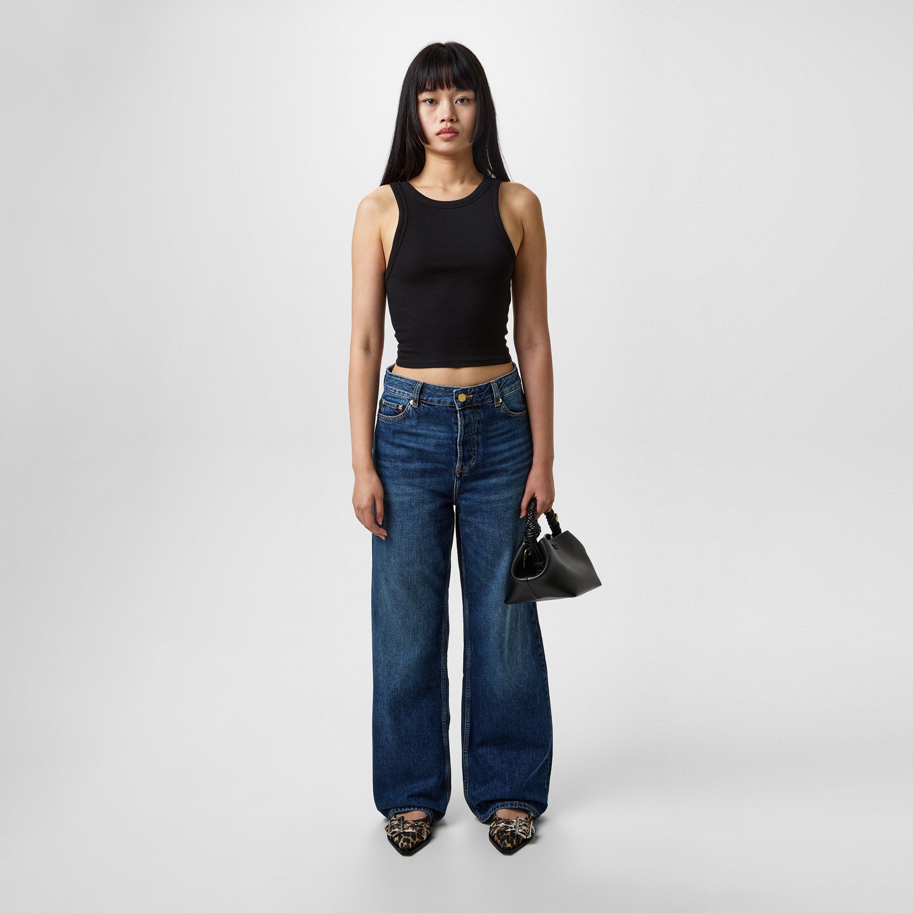 Dark Blue Vint - Ganni - Izey Jeans - 4