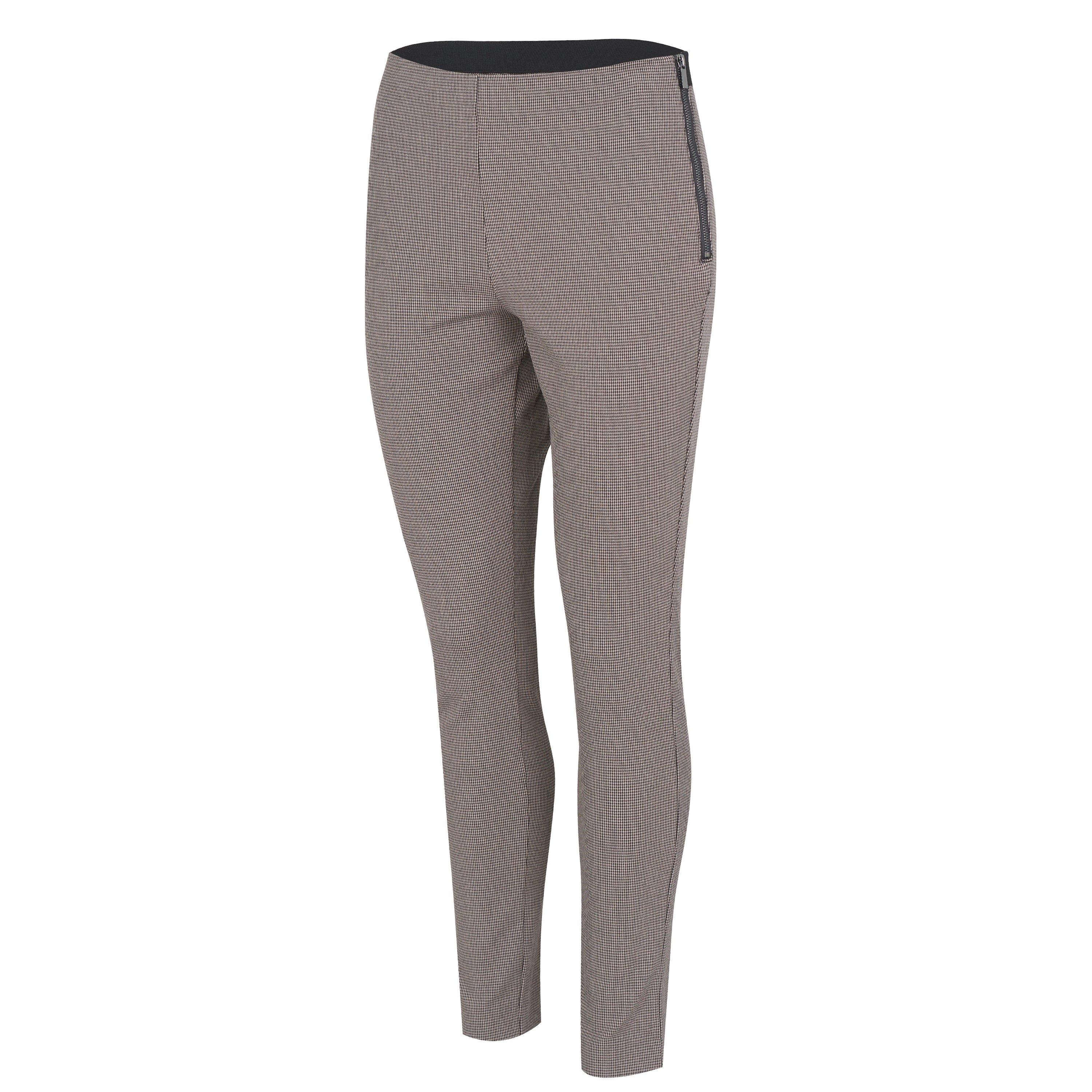 Camel/Black - French Connection - Calimero Trousers - 6