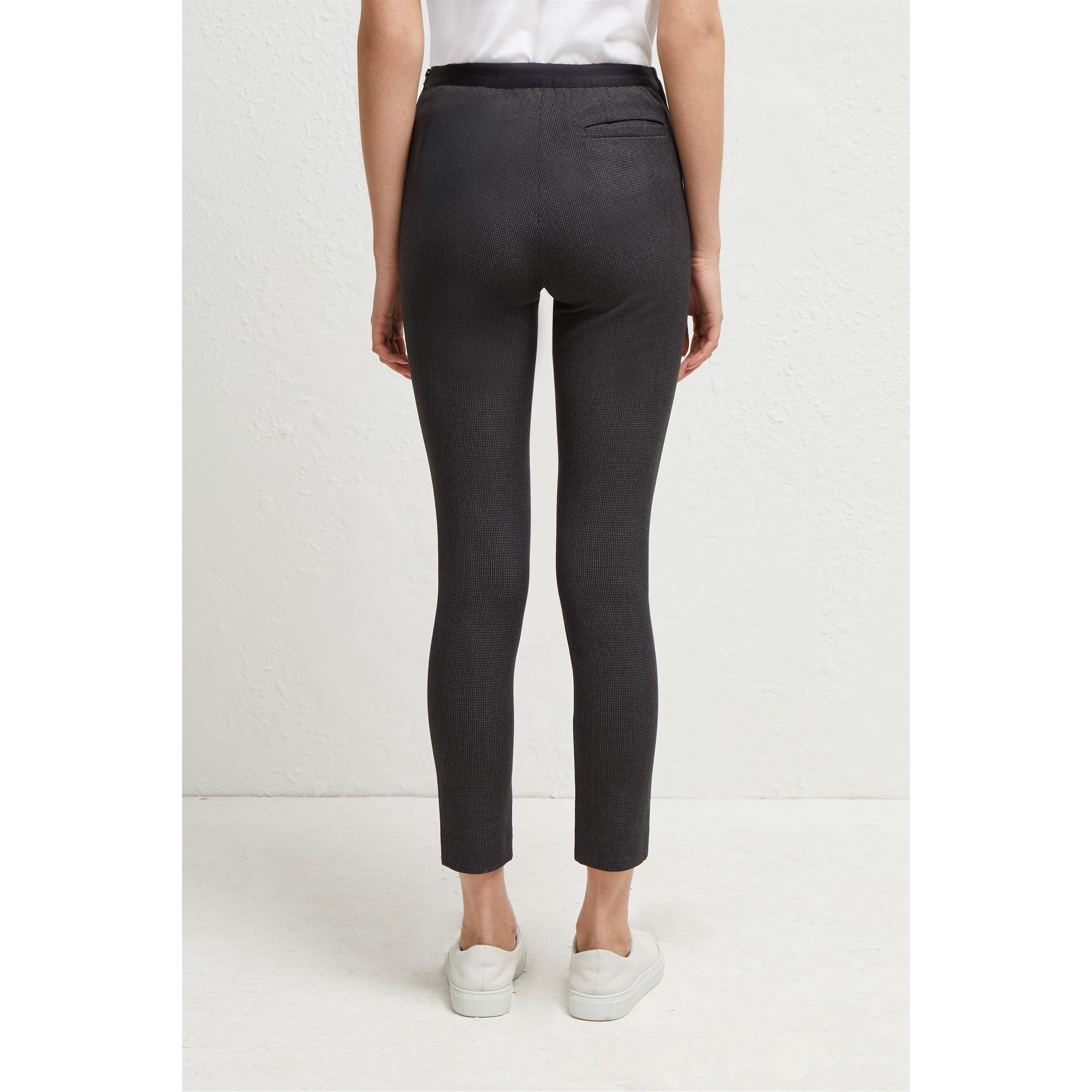 Camel/Black - French Connection - Calimero Trousers - 4