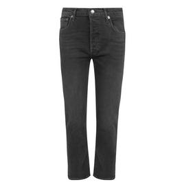 Agolde Riley Cropped Straight Jeans