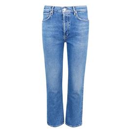 Agolde Riley Cropped Straight Jeans