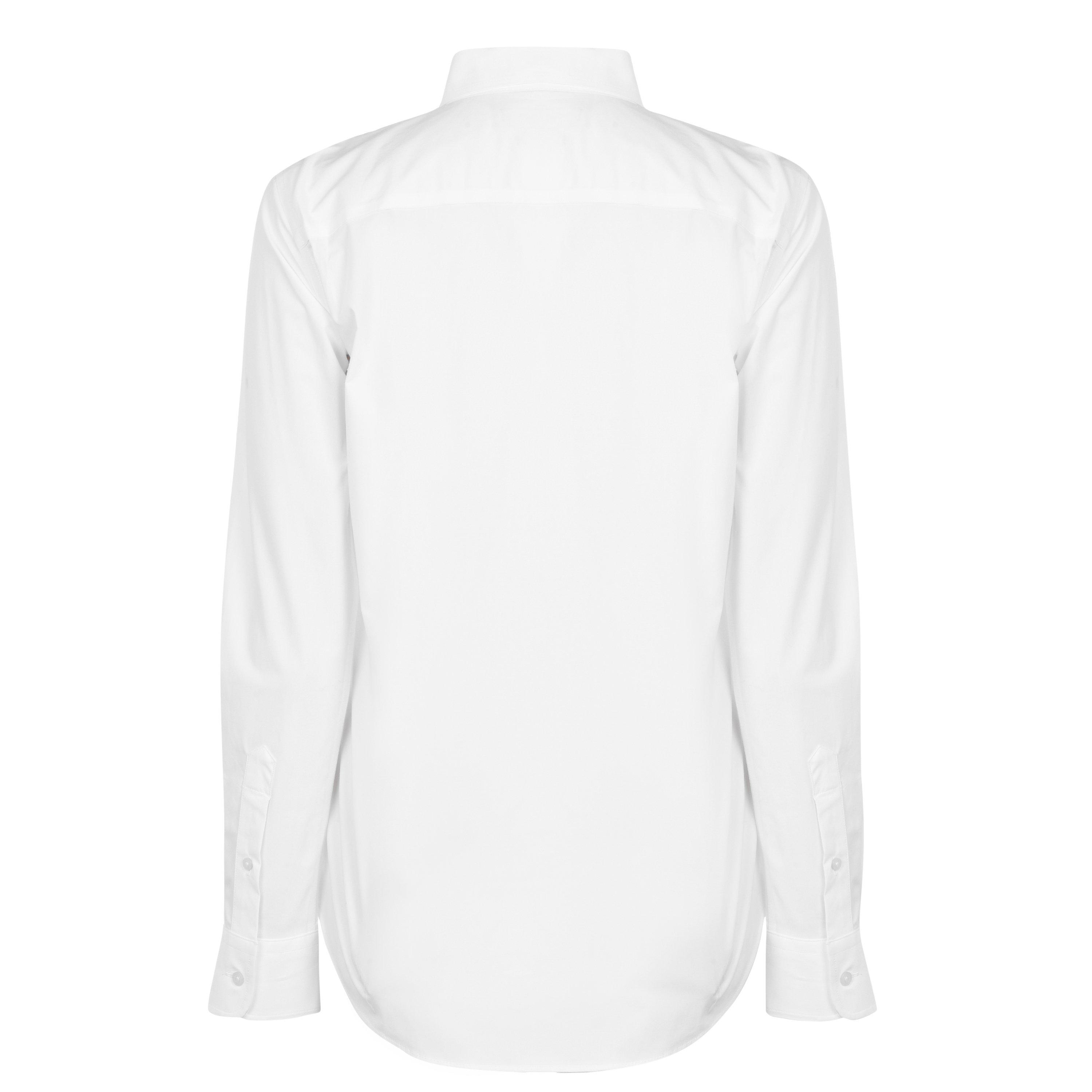 White - Lauren by Ralph Lauren - Featherweight Cotton Shirt - 8
