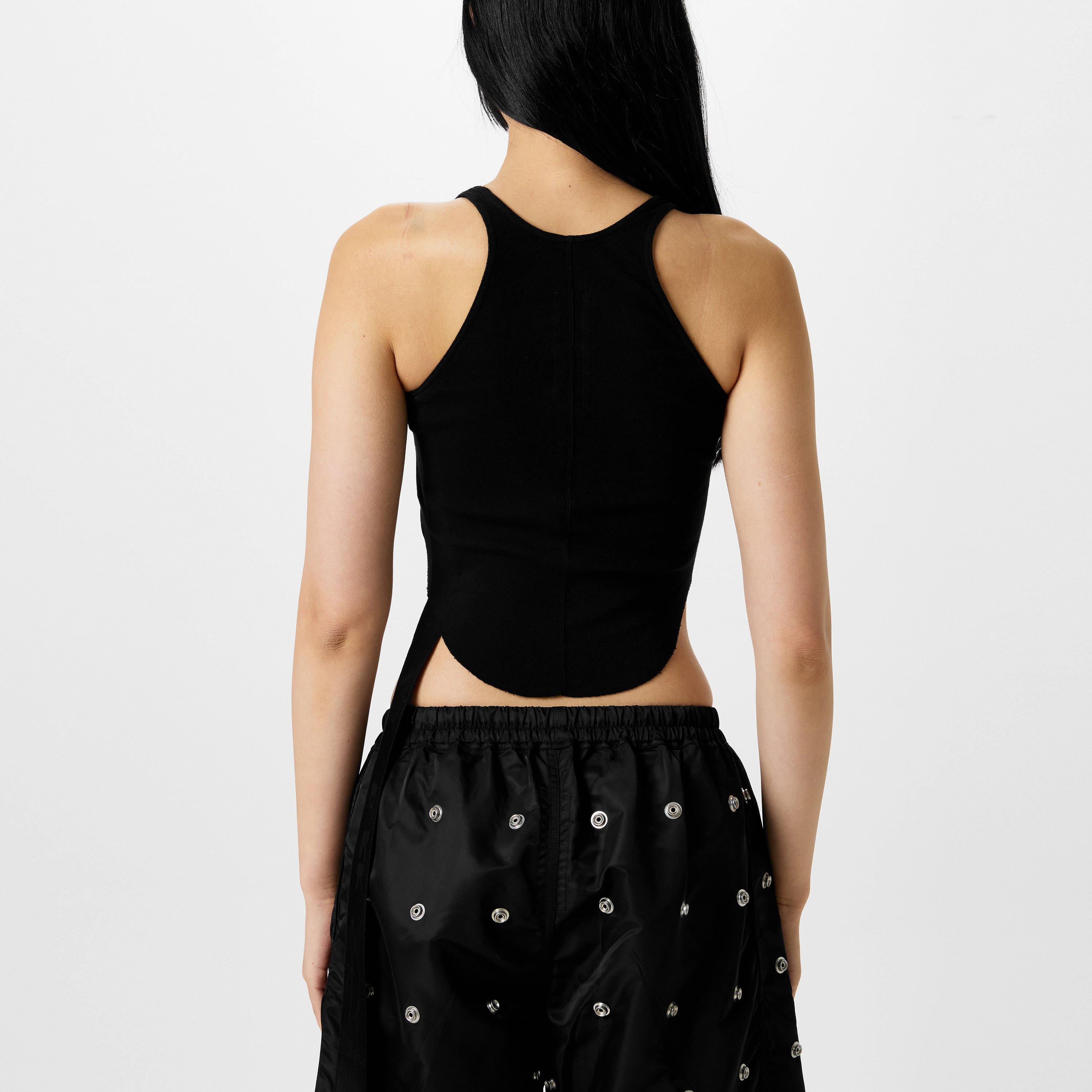 Black - Rick Owens Drkshdw - Basic Tank Top - 3