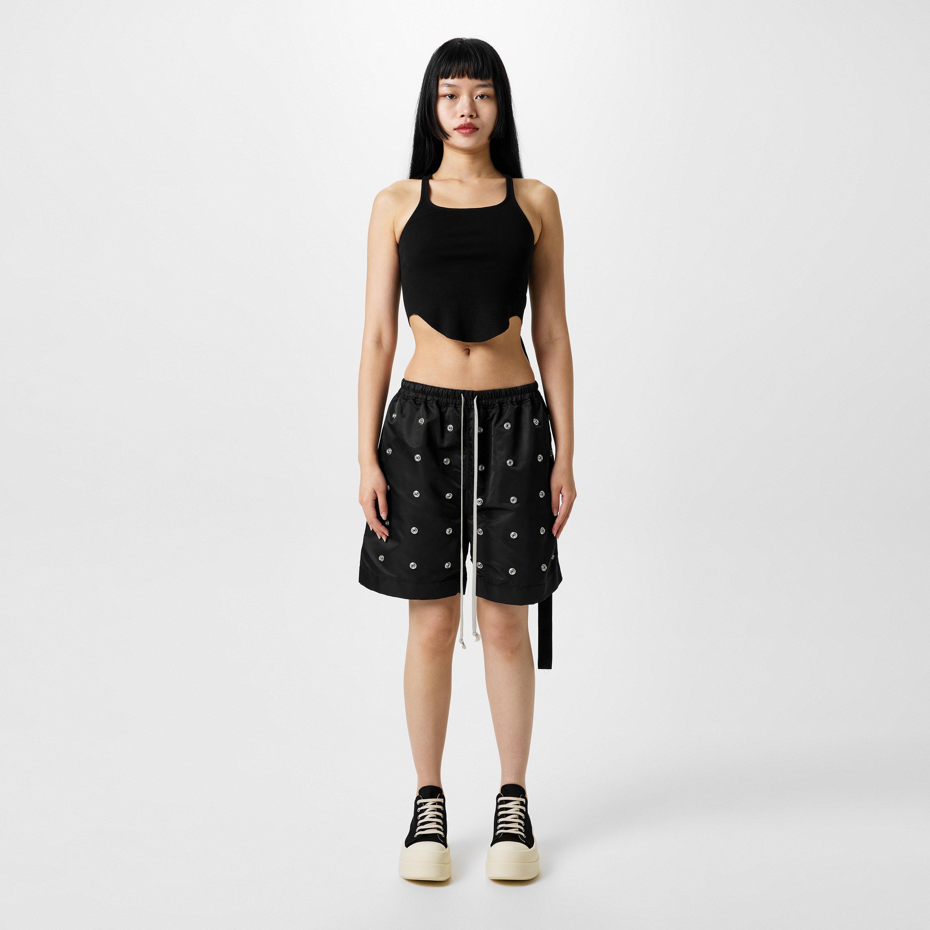 Black - Rick Owens Drkshdw - Basic Tank Top - 4