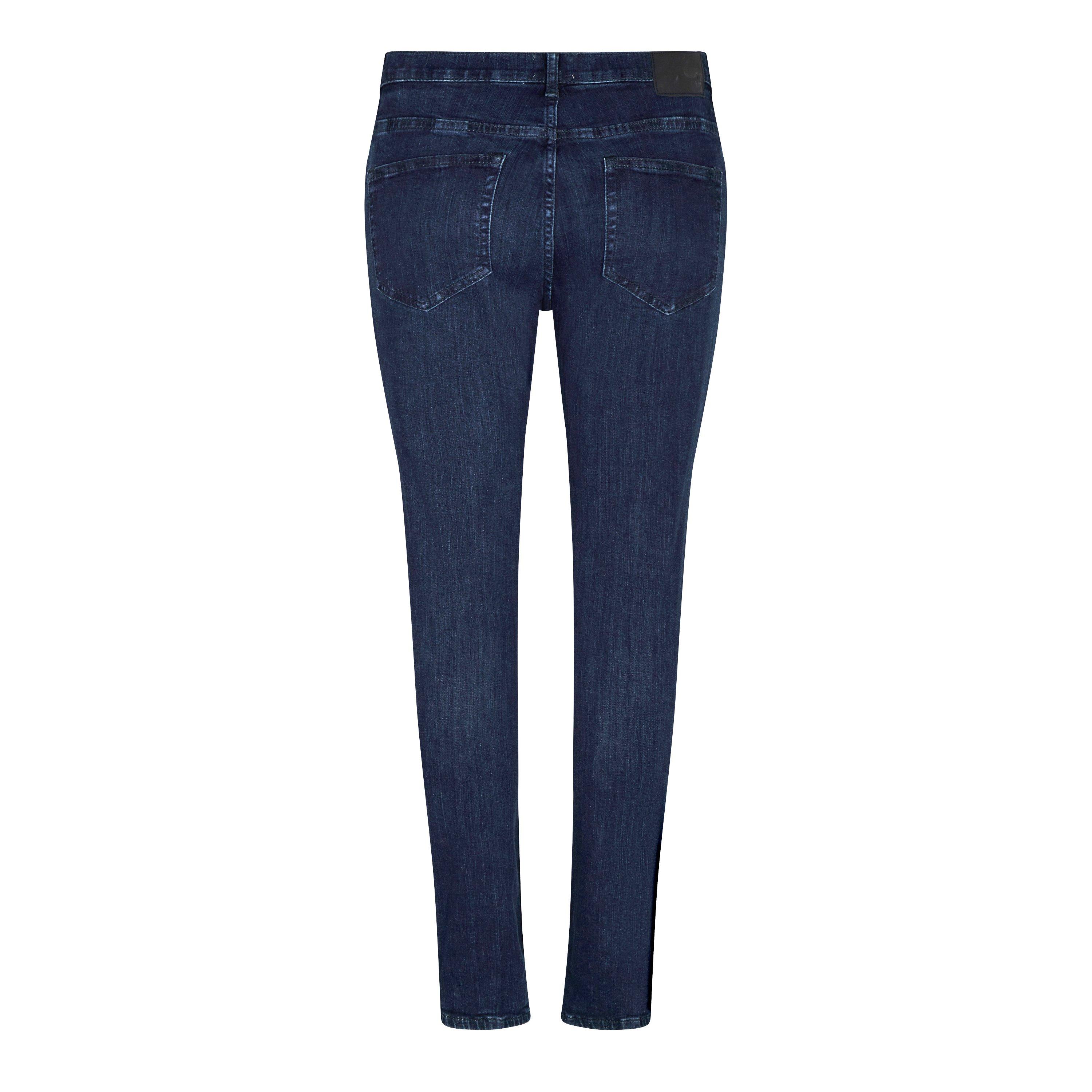 Blue/Black - French Connection - Cotton Skinny Jeans - 6