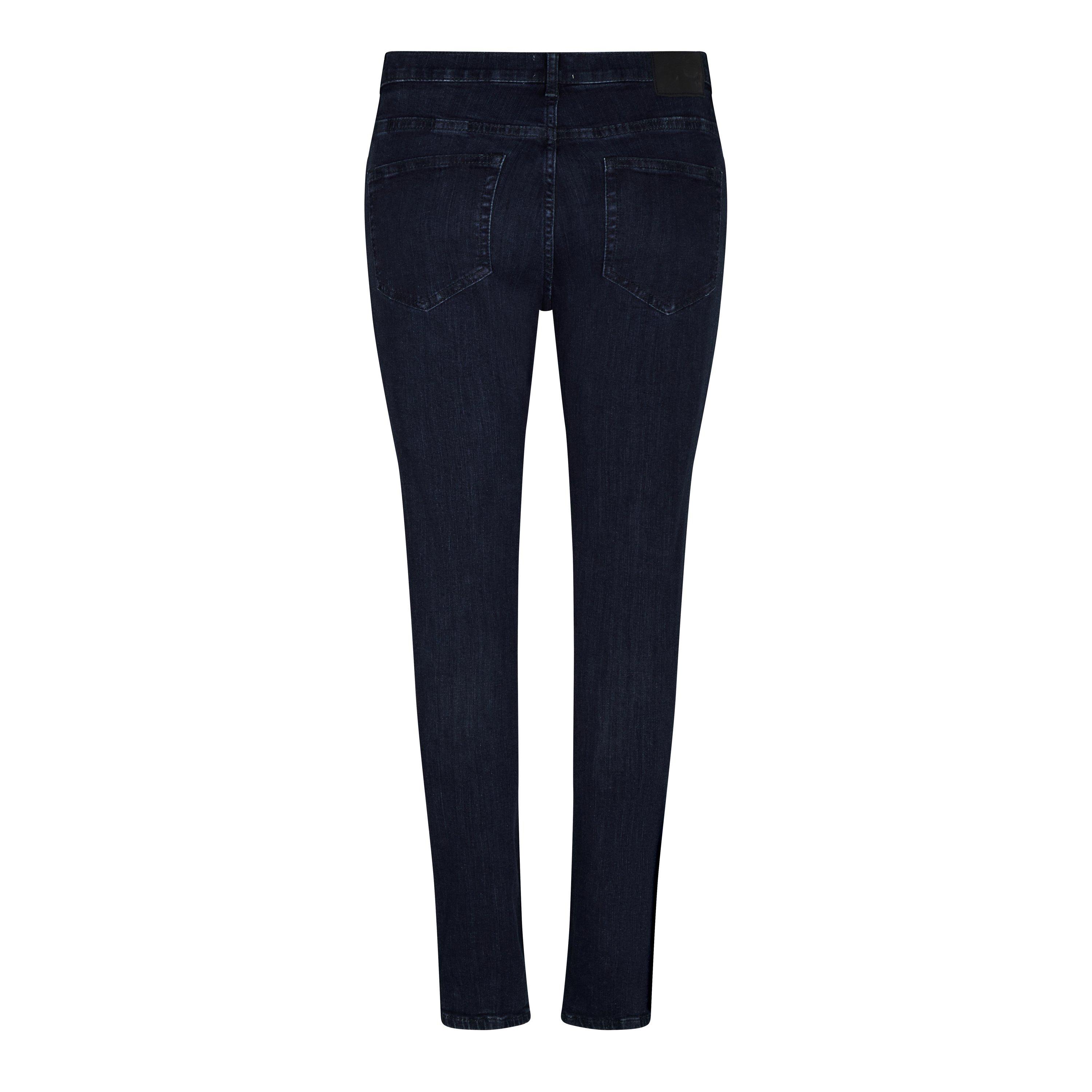 Blue/Black - French Connection - Cotton Skinny Jeans - 5