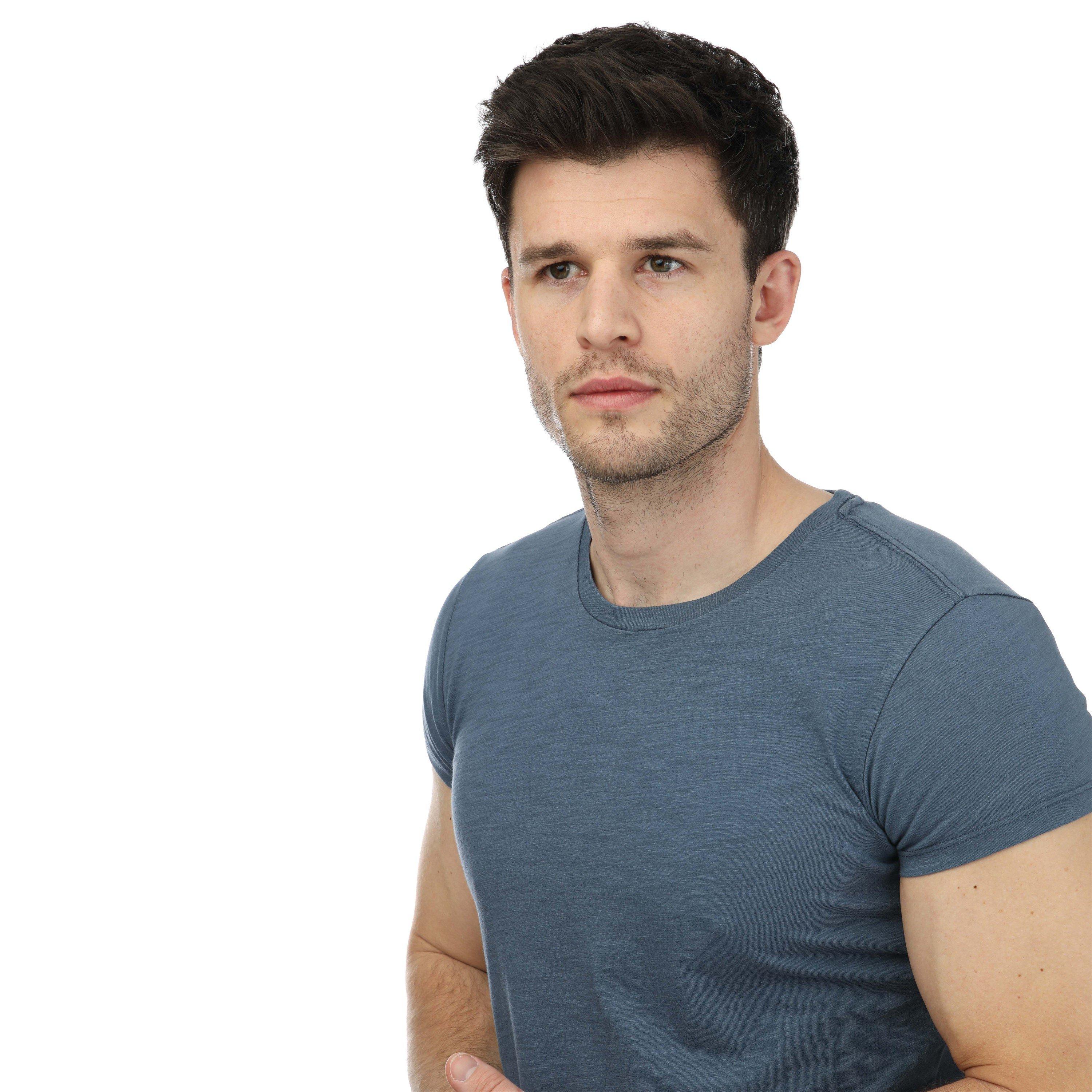 Vntg Indigo - DOCKERS - Short Sleeve T-Shirt - 4