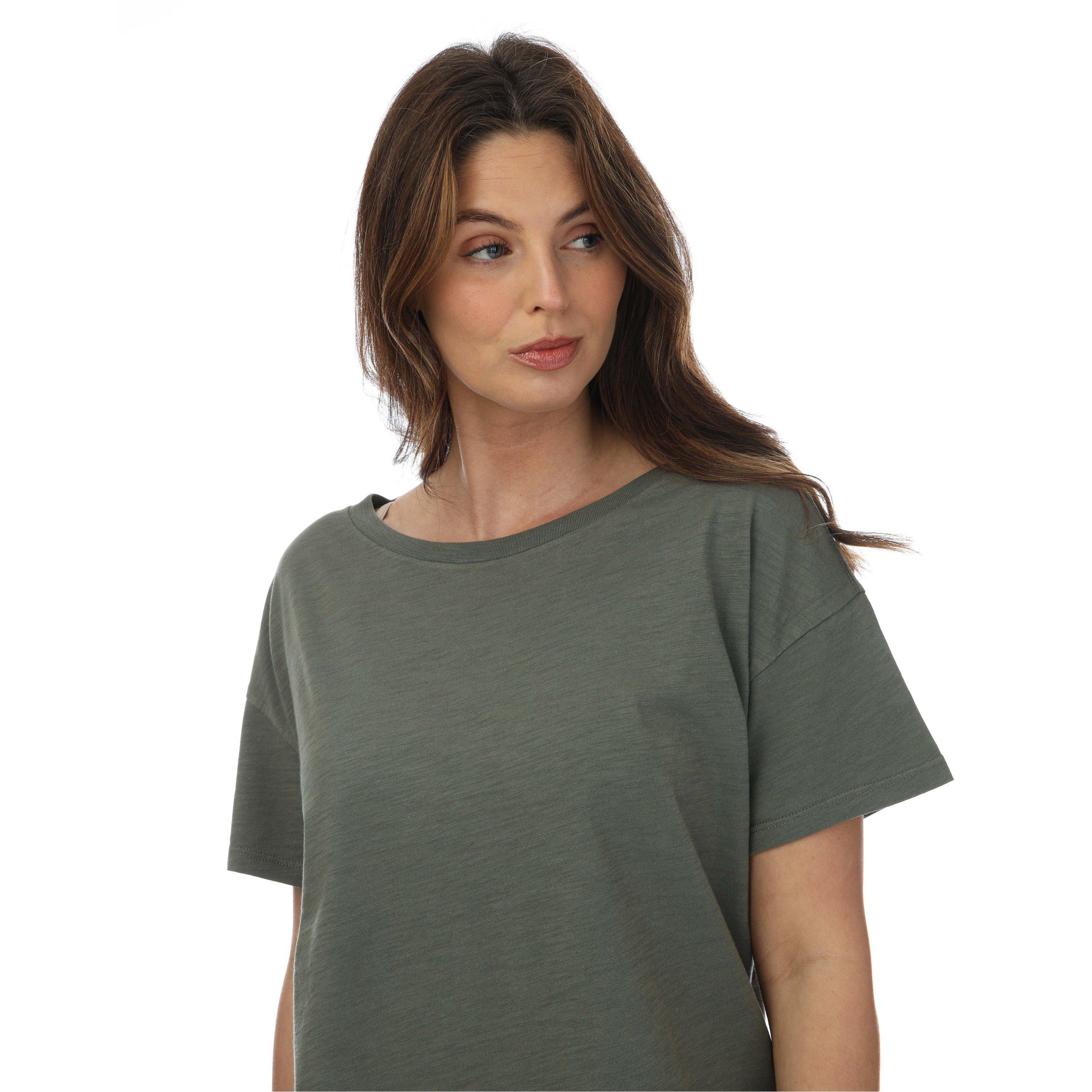 Glühbasilikum - DOCKERS - Women's Regular Fit Short-Sleeve T-Shirt - 4