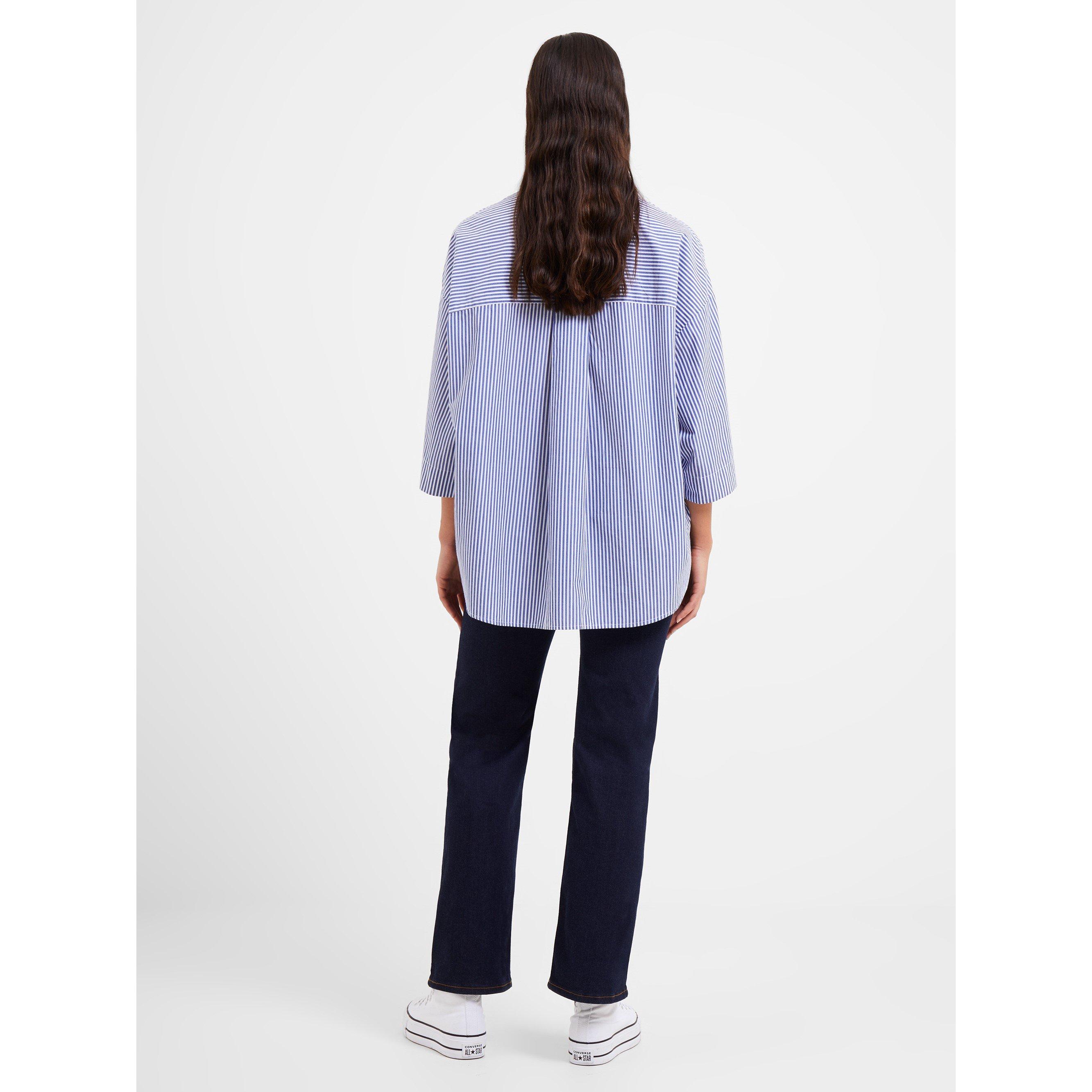 90-White/Marine - French Connection - Rhodes Shirt - 5