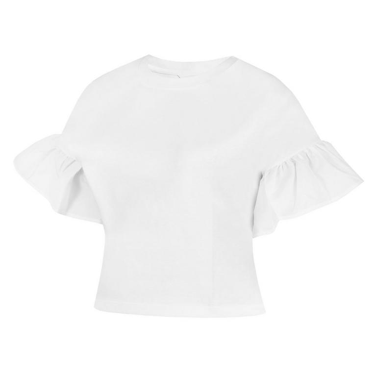 Blanc - Miso - Ruffle Sleeve T Shirt - 6