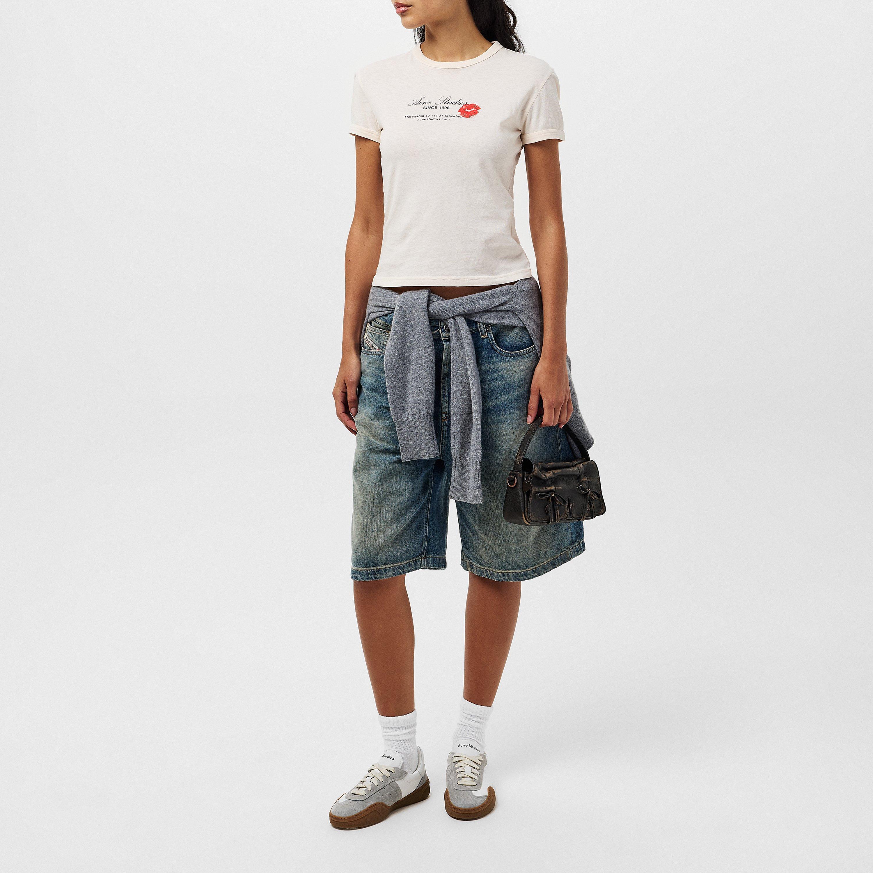 Pearl Grey - Acne Studios - Etza Angel T-Shirt - 6