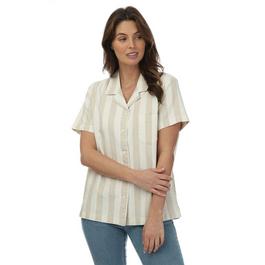 DOCKERS Short Sleeve Bowling Shirt