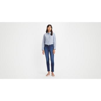 Levis 311 ISAWITFIRST High Waisted Pocket Coated Skinny Jeans