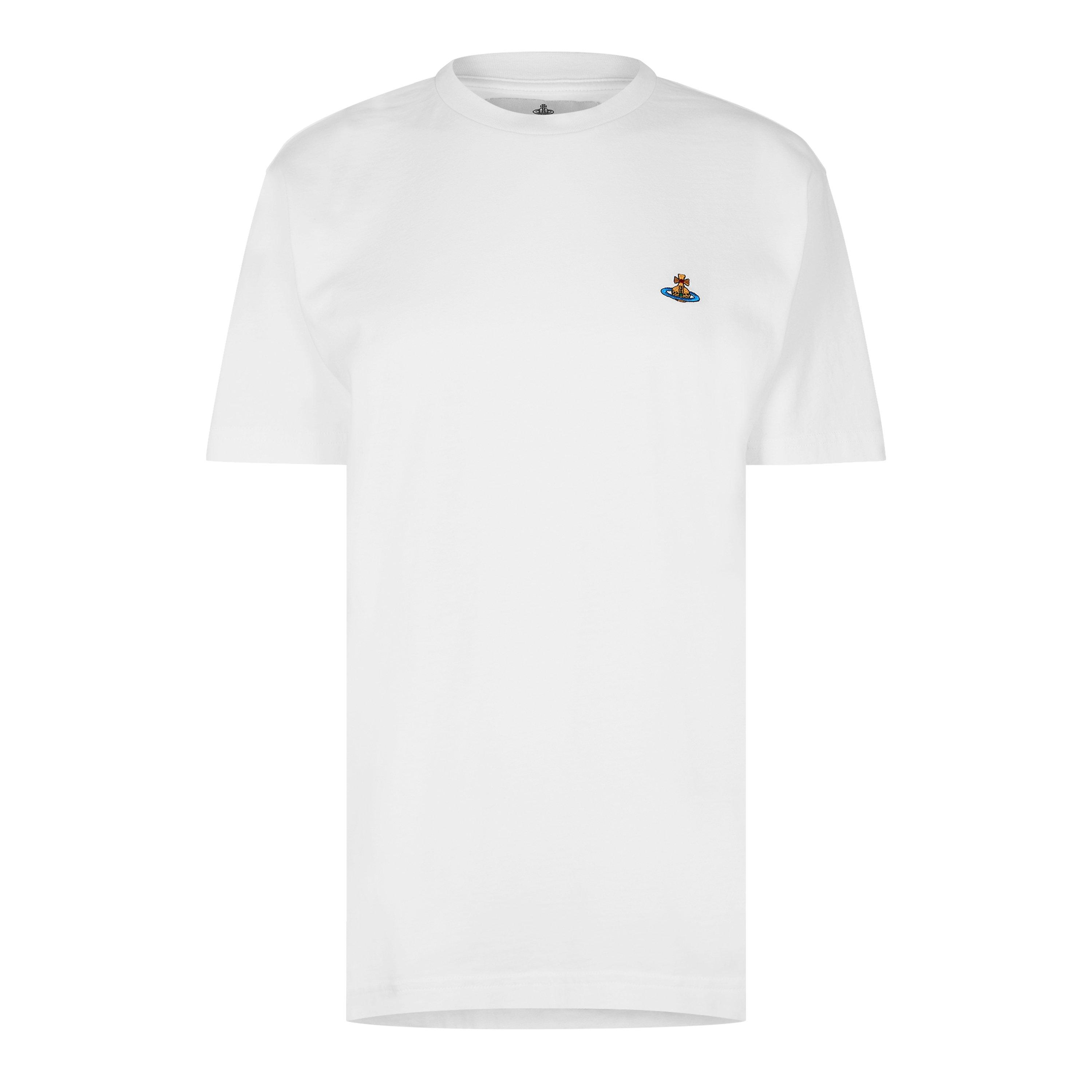 White - Vivienne Westwood - Classic Multicoloured Orb T-Shirt - 5
