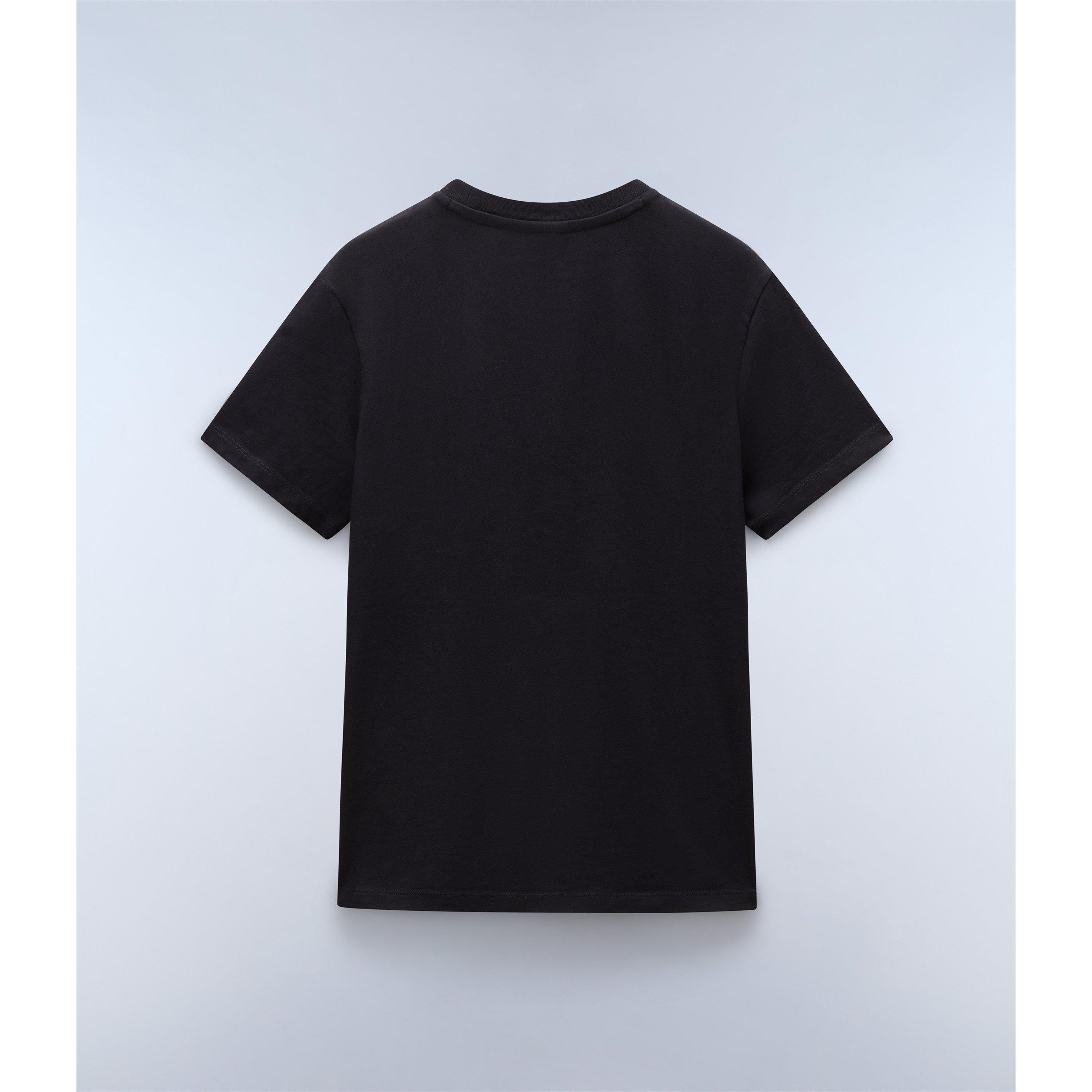 Black 041 - Napapijri - Women's Box Logo Short-Sleeve T-Shirt - 2