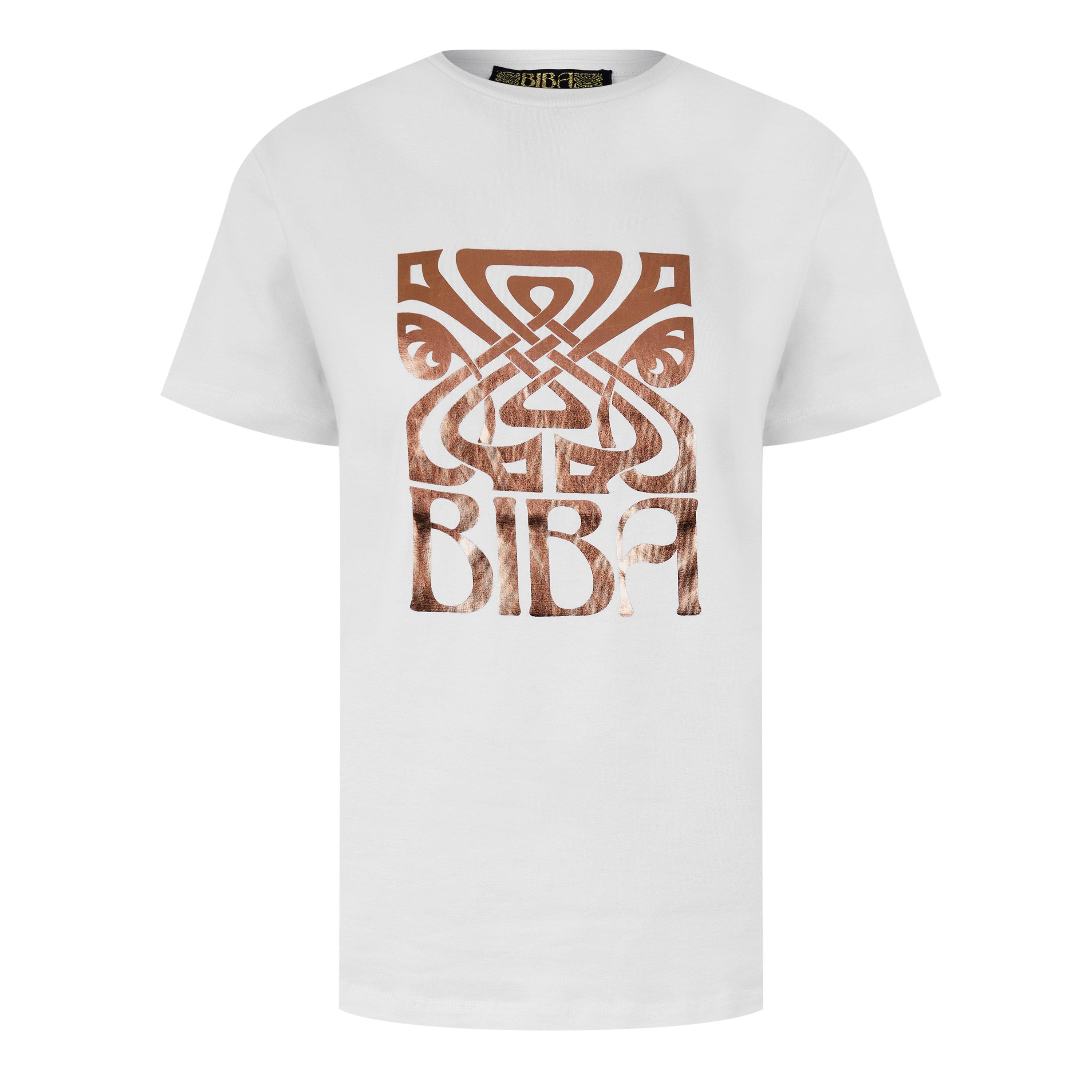 Biba Women's Logo T-Shirt - White - 12 (M)