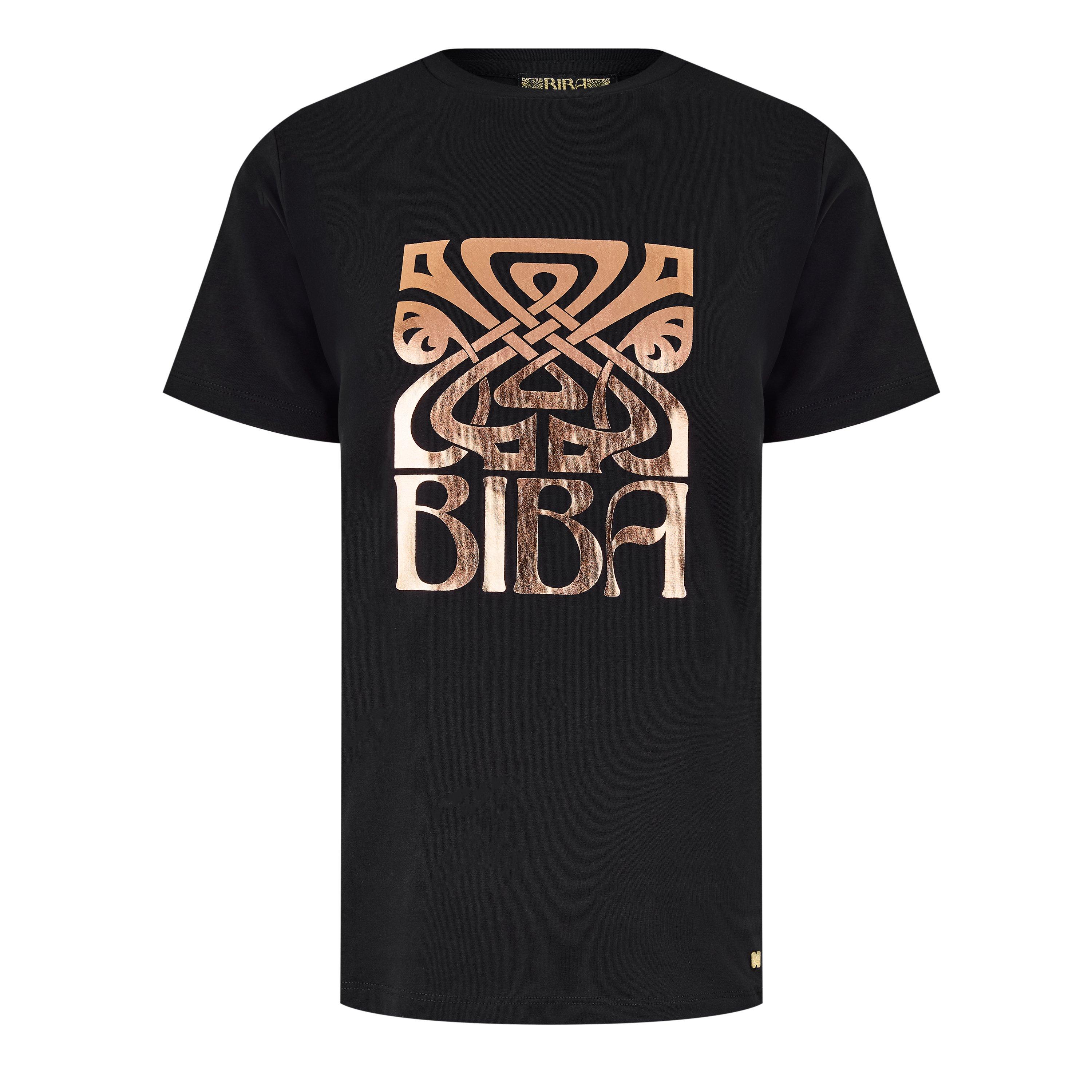 Black - Biba - Logo T-Shirt - 1