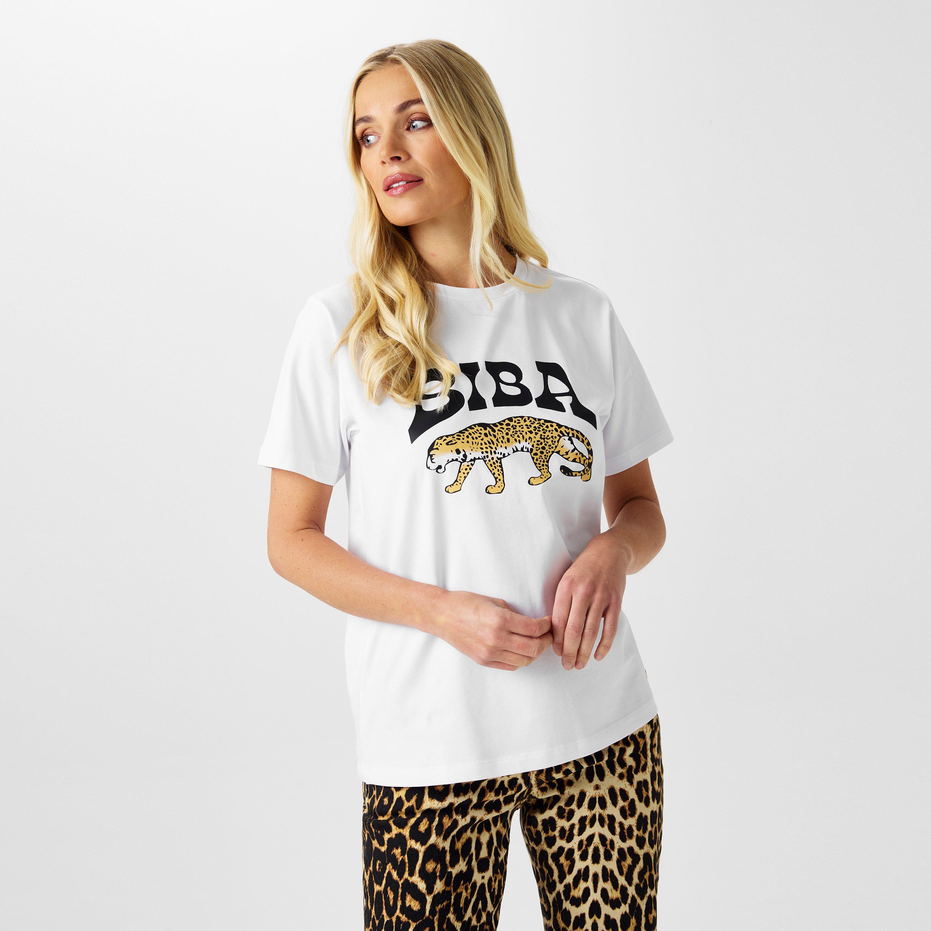 Biba Women's Logo T-Shirt - Big Cat - 8 (XS)
