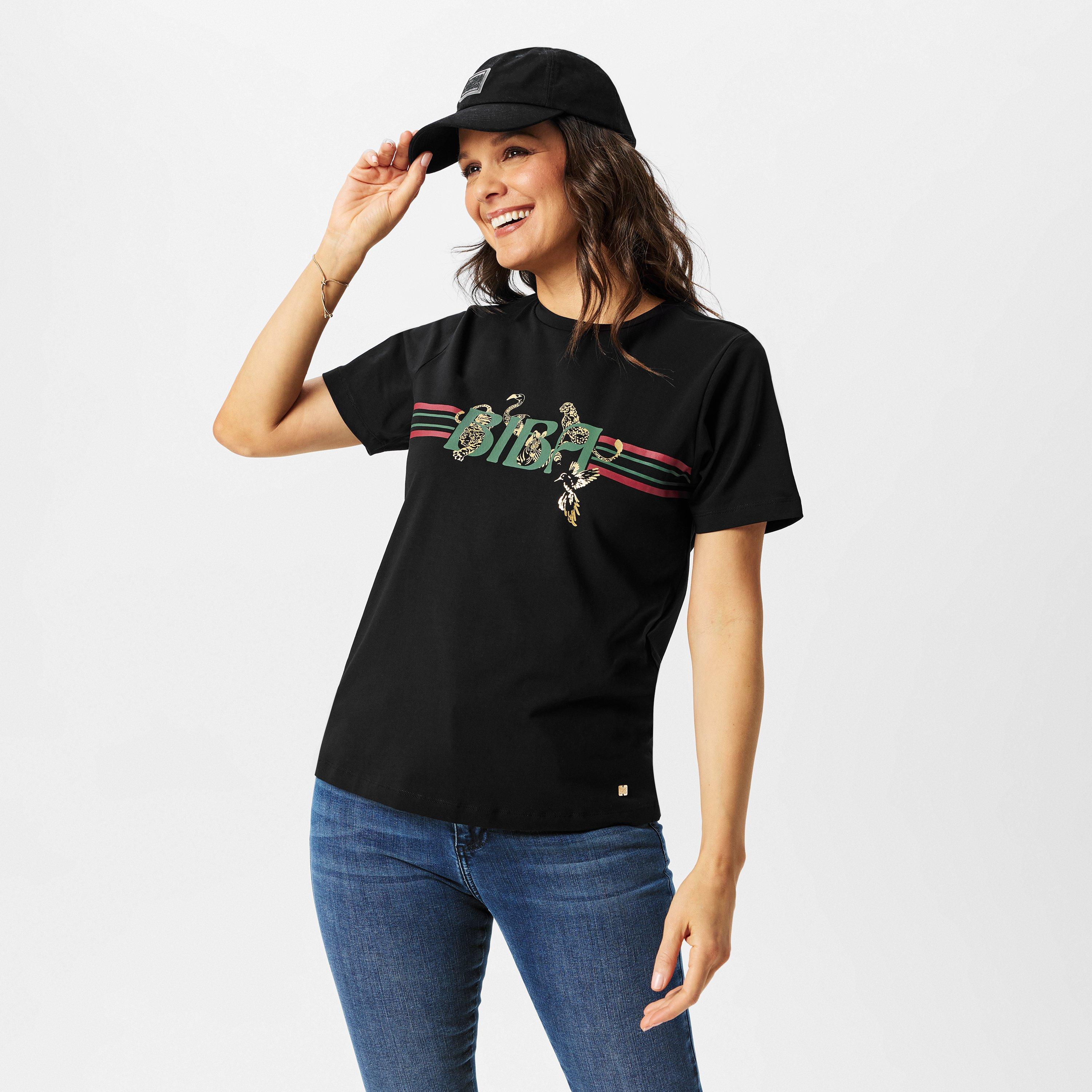Animal Black - Biba - Logo T-Shirt - 3
