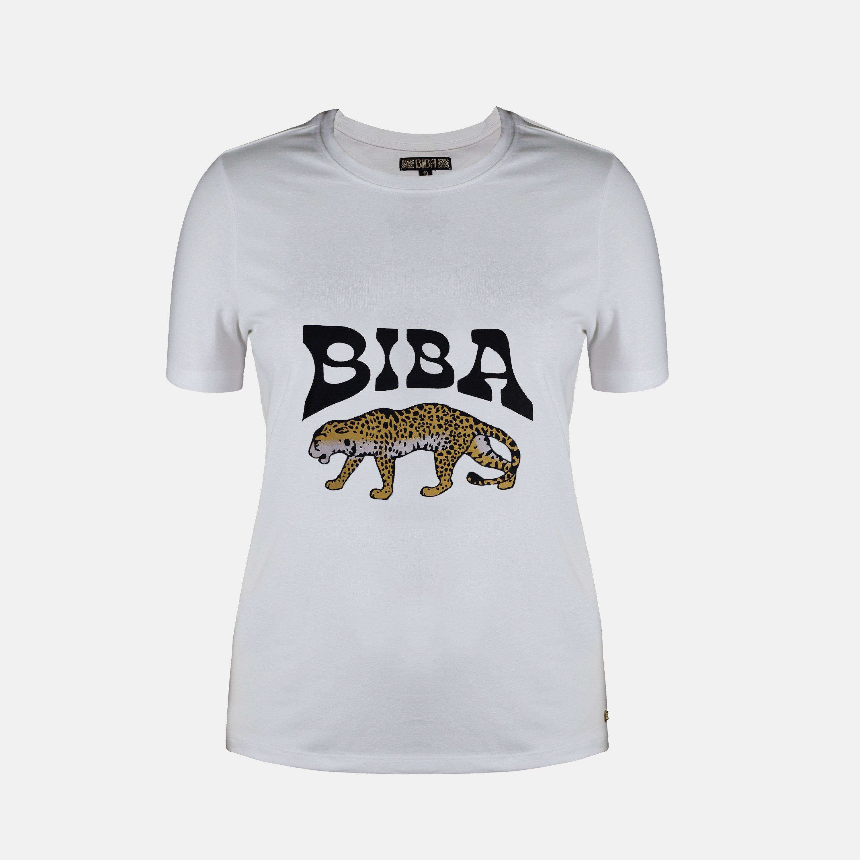 Biba Women's Logo T-Shirt - Graphic - 12 (M)