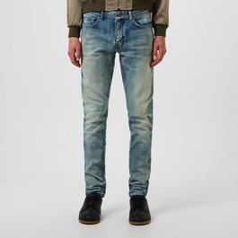 Saint Laurent Distressed Skinny Jeans