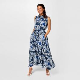 Biba Belted Maxi Dress