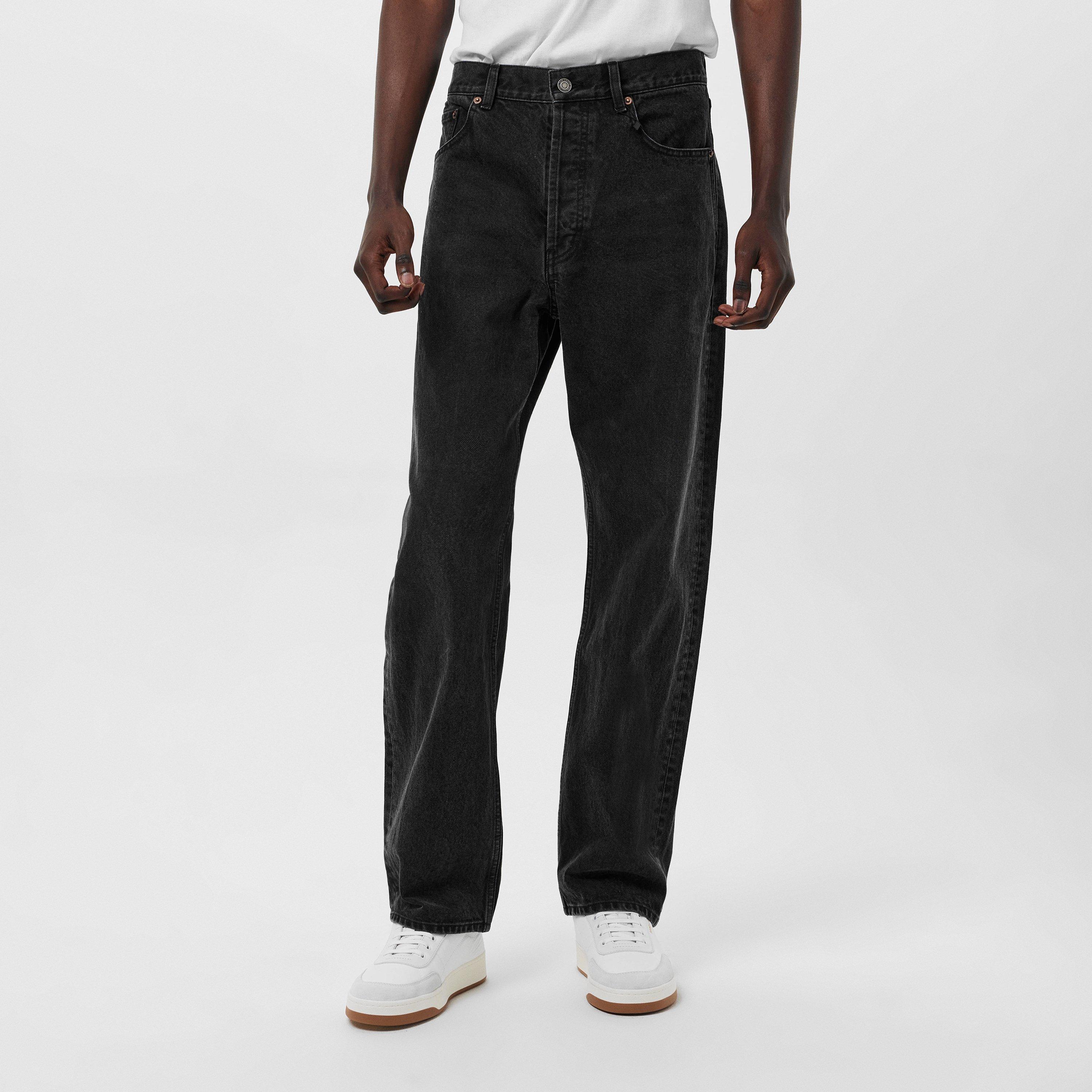 Used Paris Blk - Saint Laurent - Straight Jeans - 3