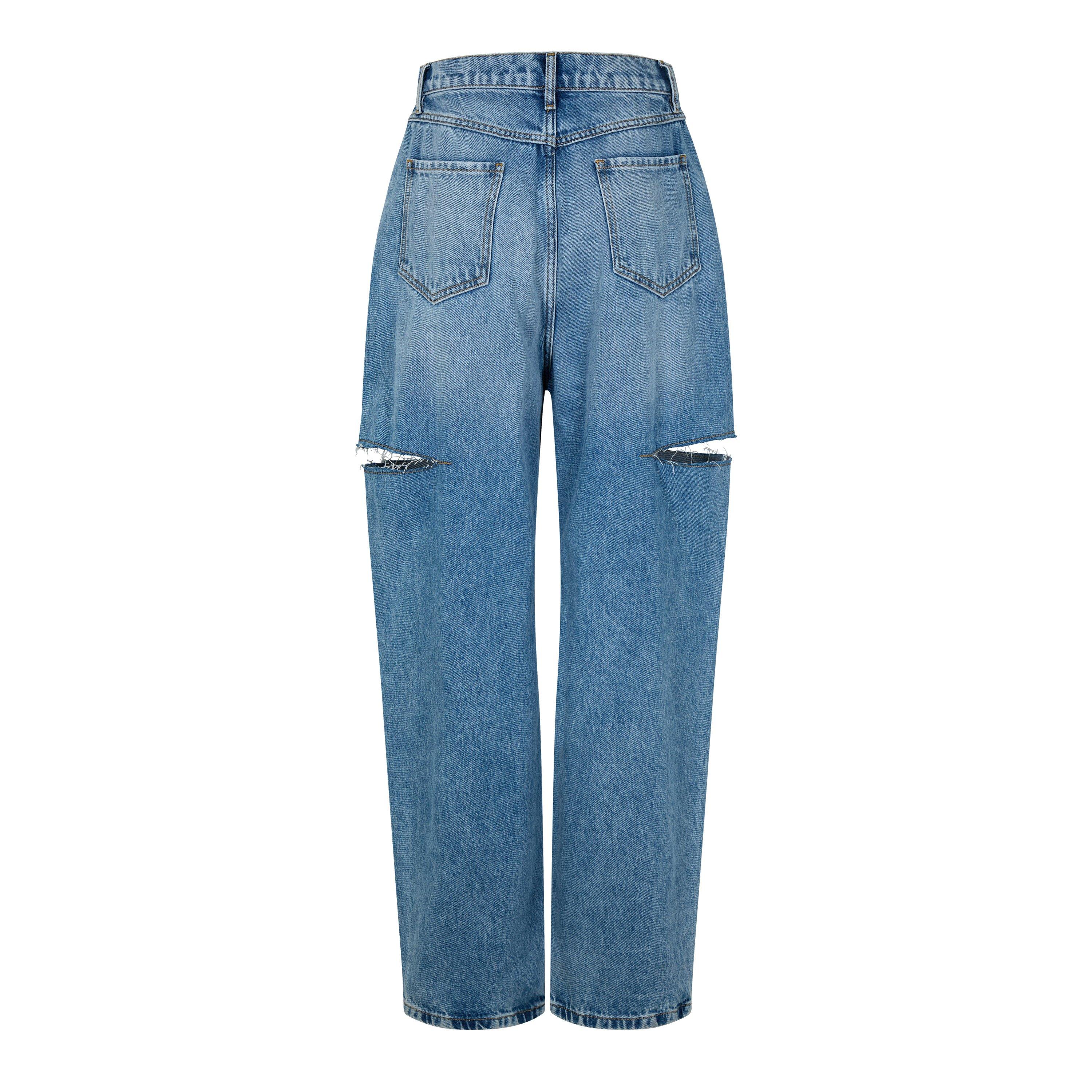 Maison Margiela Denim Jeans With Slash Details. | Flannels Maison Margiela Denim Jeans With Slash Details. | Flannels