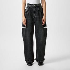 Maison Margiela Denim Jeans With Slash Details