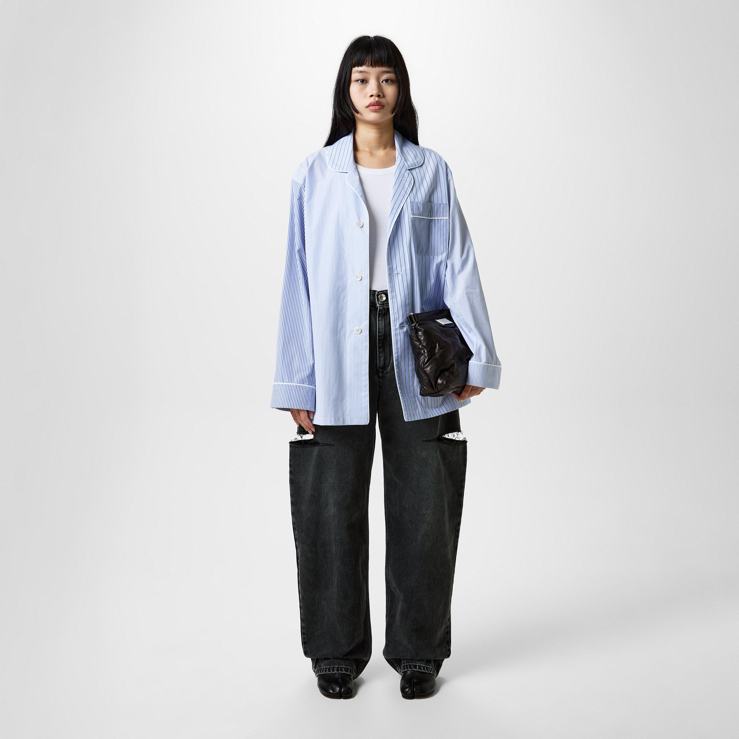 36サイズ　Maison Margiela 定番 slash denim Maison Margiela - Denim jeans with slash details | HBX