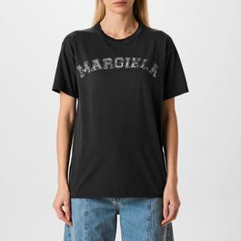 Maison Margiela Logo Print T Shirt