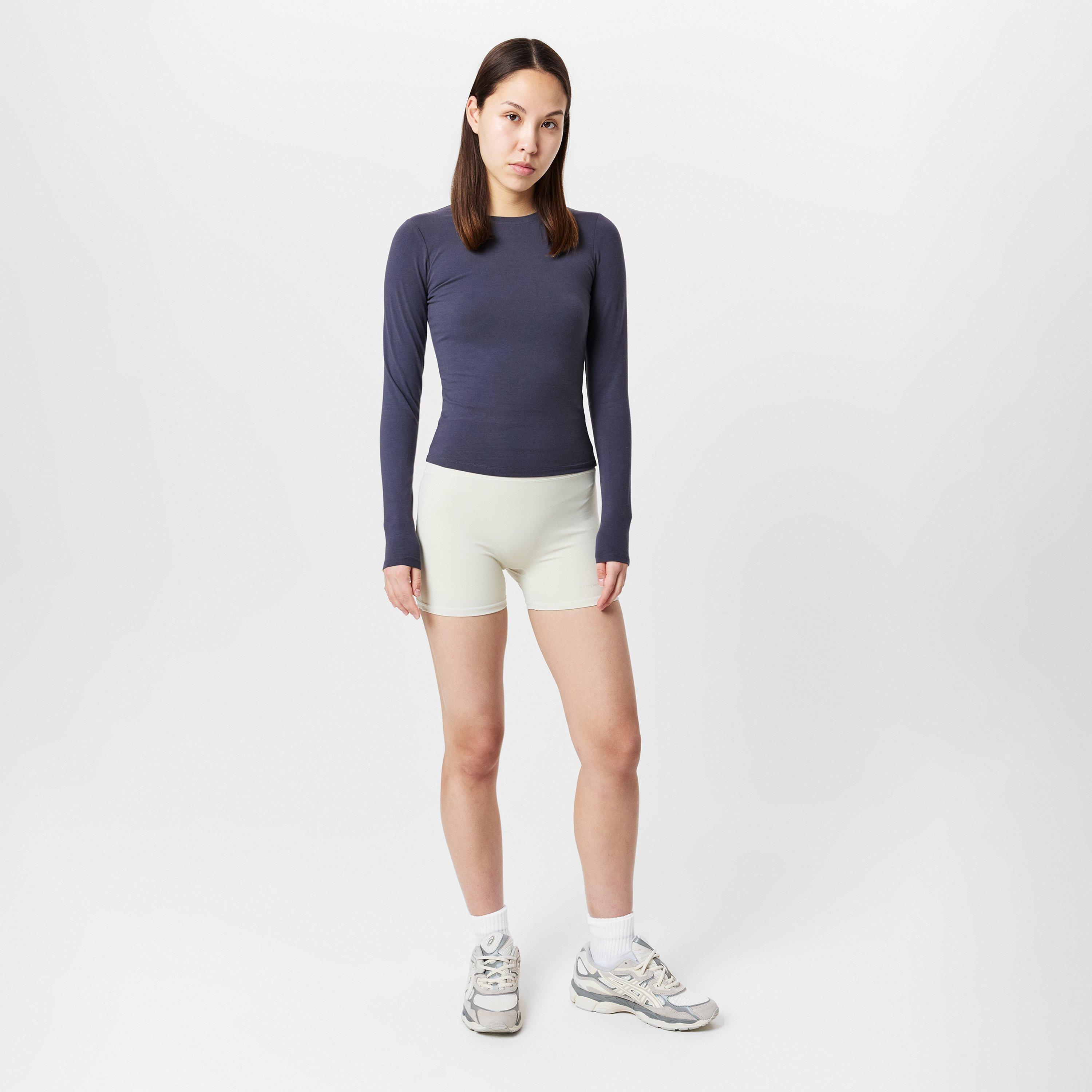 urban grey - Sweaty Betty - Women's Essentials Sculpture Long-Sleeve T-Shirt - 5